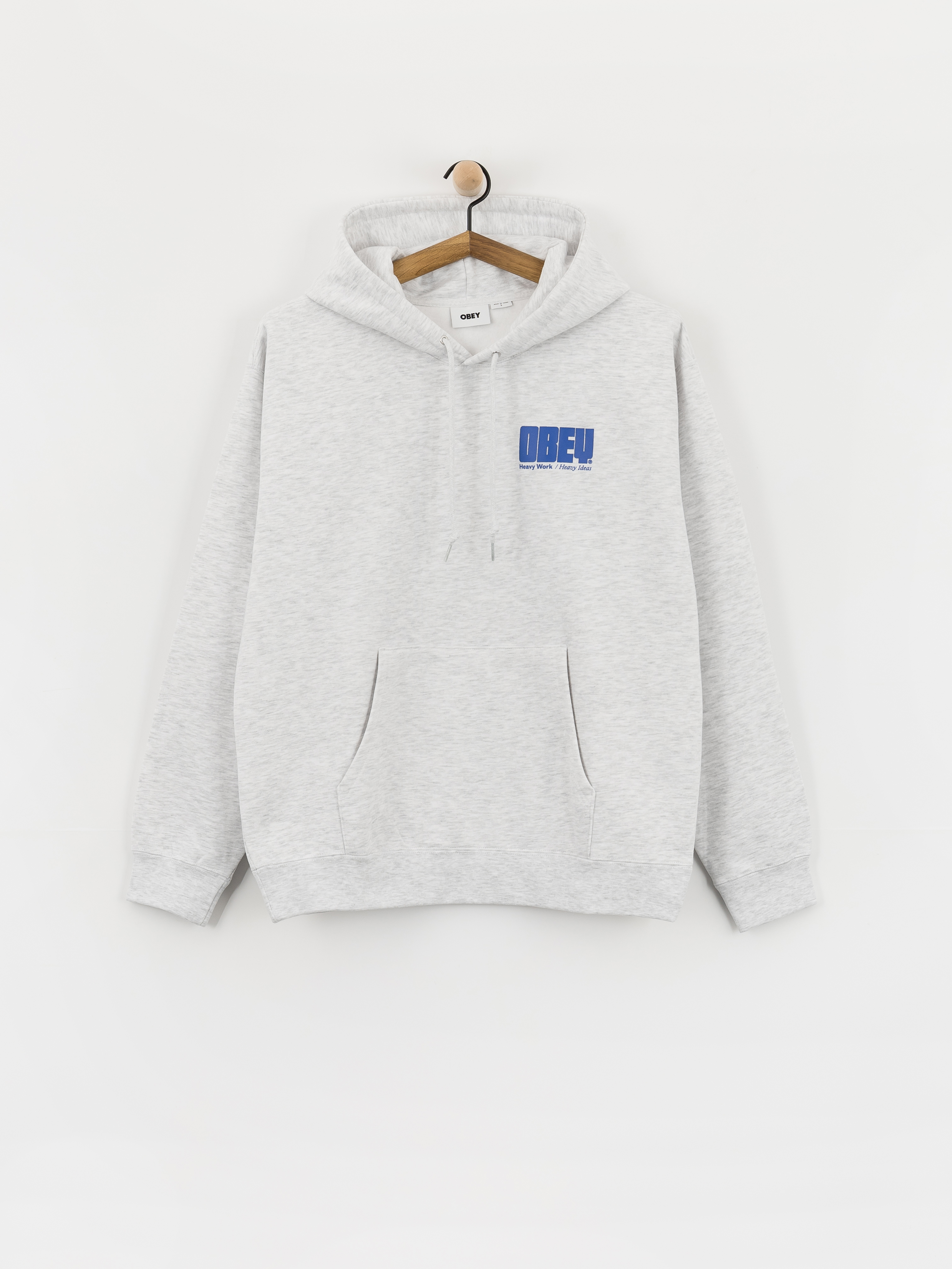 OBEY Heavy Ideas HD Hoodie (ash grey)