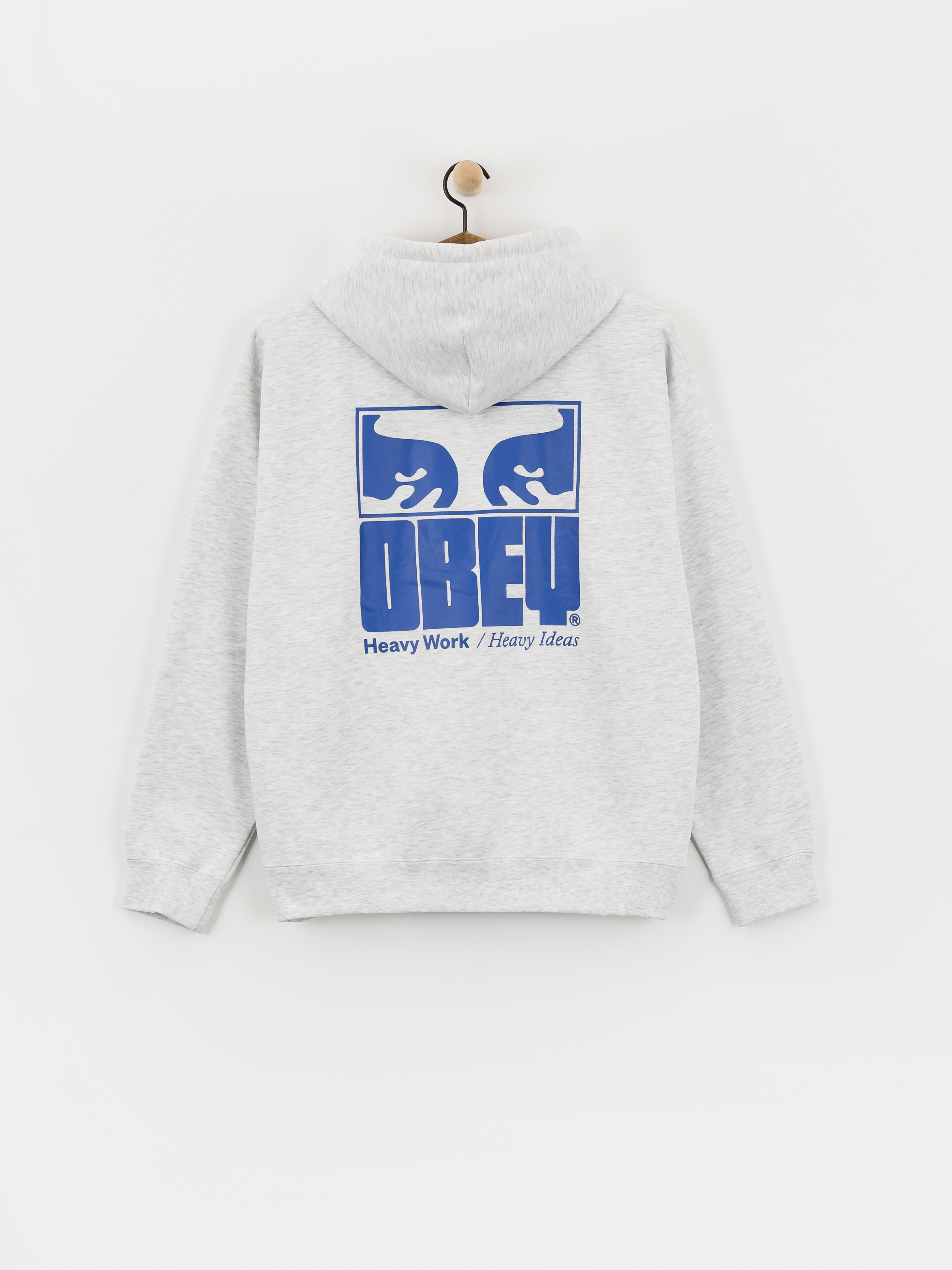 OBEY Heavy Ideas HD Hoodie (ash grey)