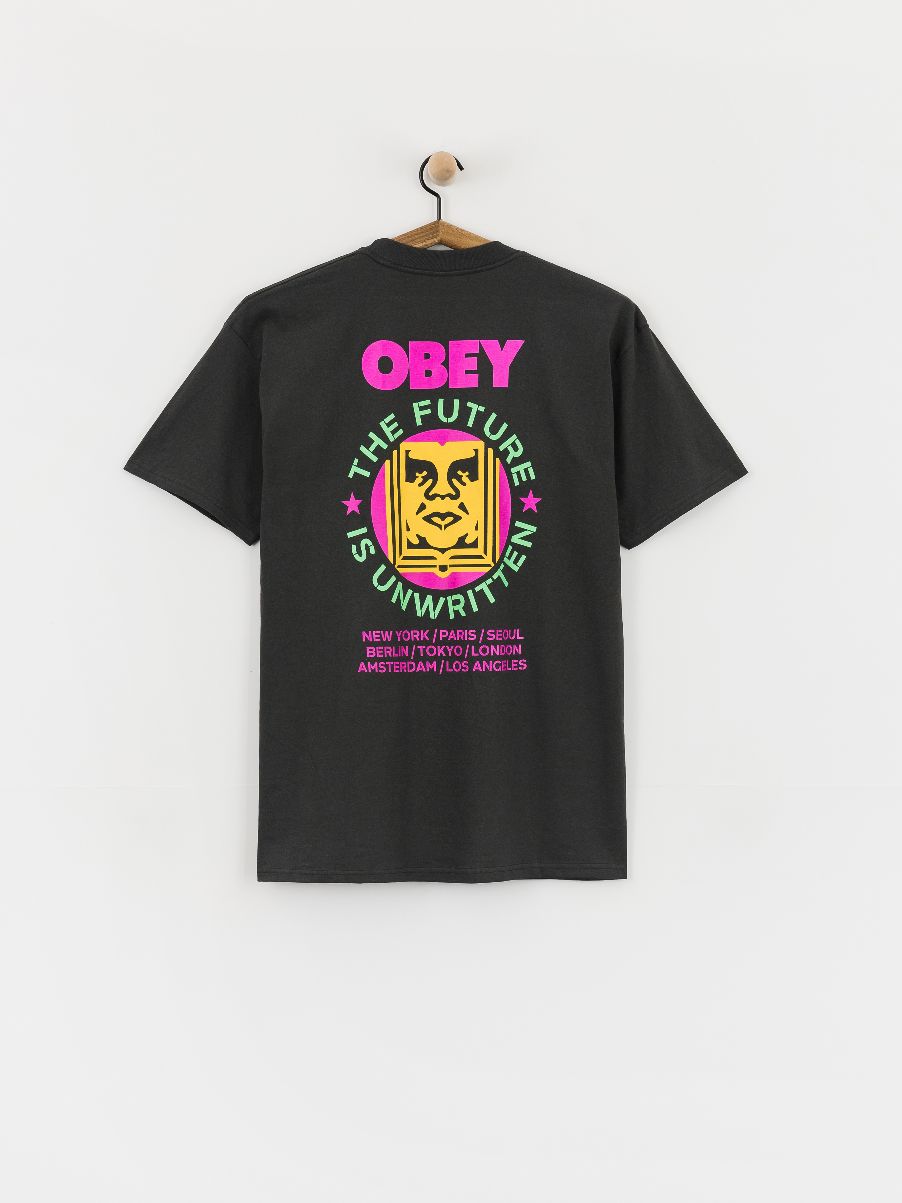 OBEY Future Unwritten T-Shirt (vintage black)