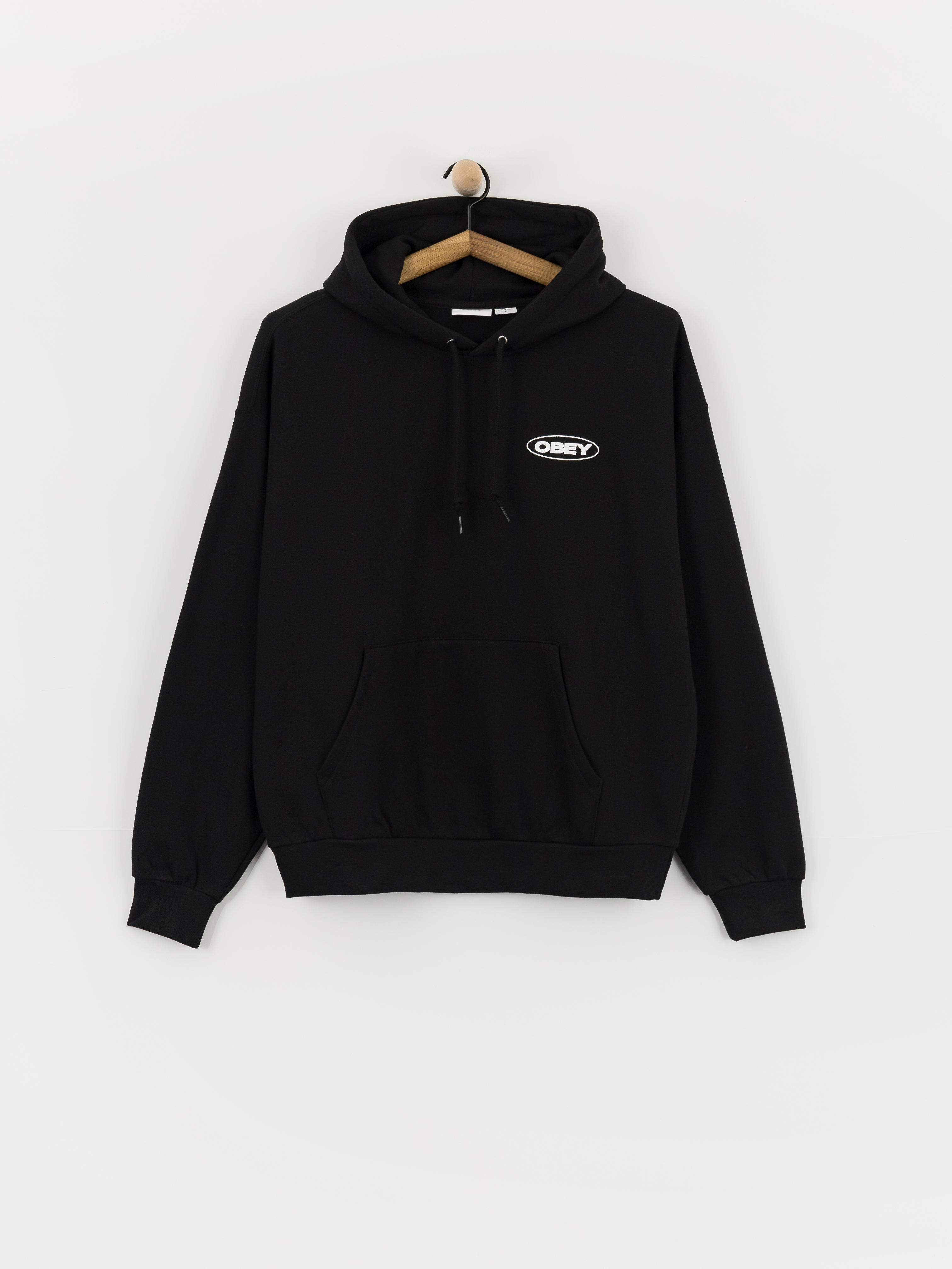 OBEY Oval Cities HD Hoodie (black)