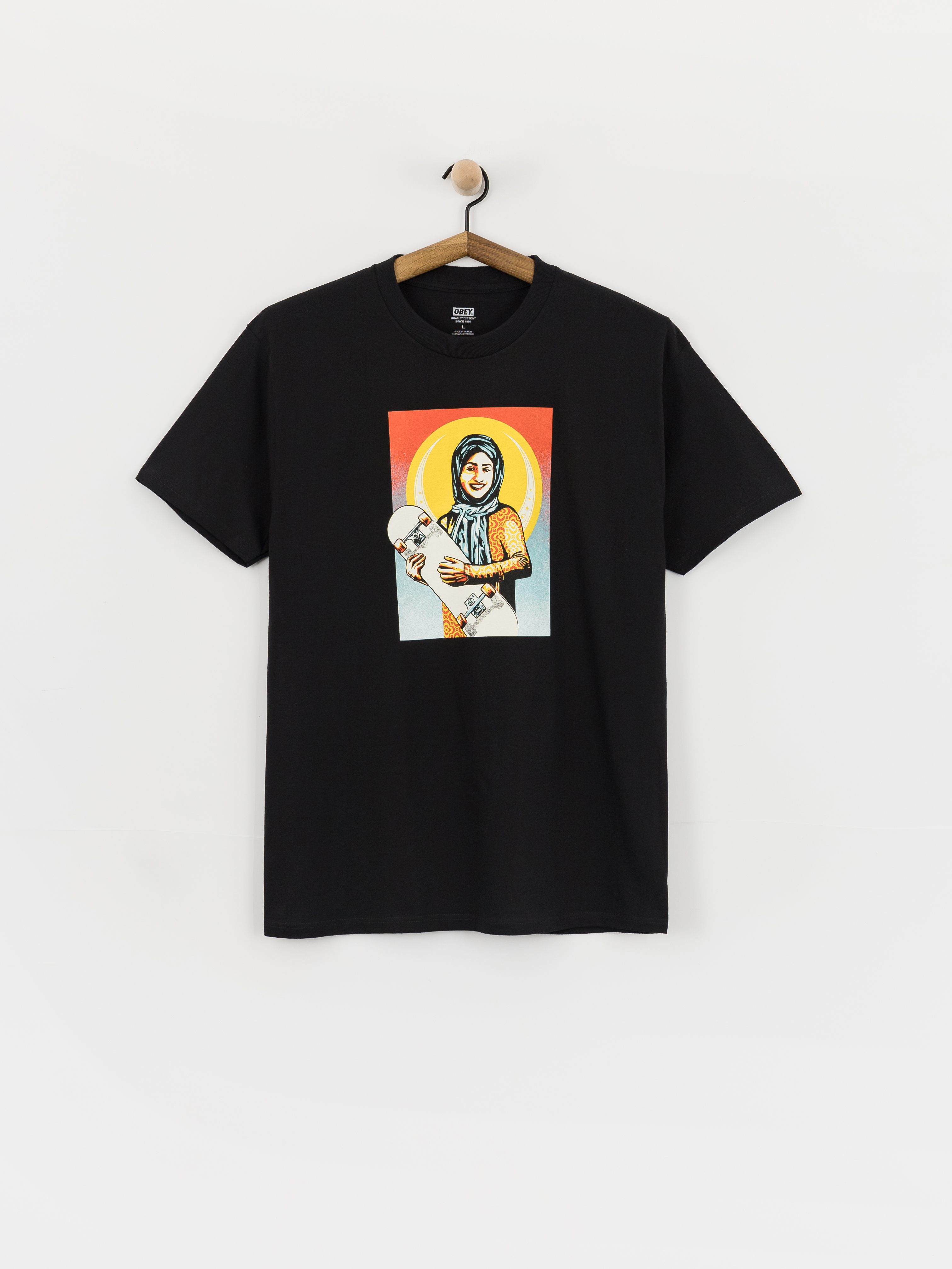 OBEY Skateistan T-Shirt (black)