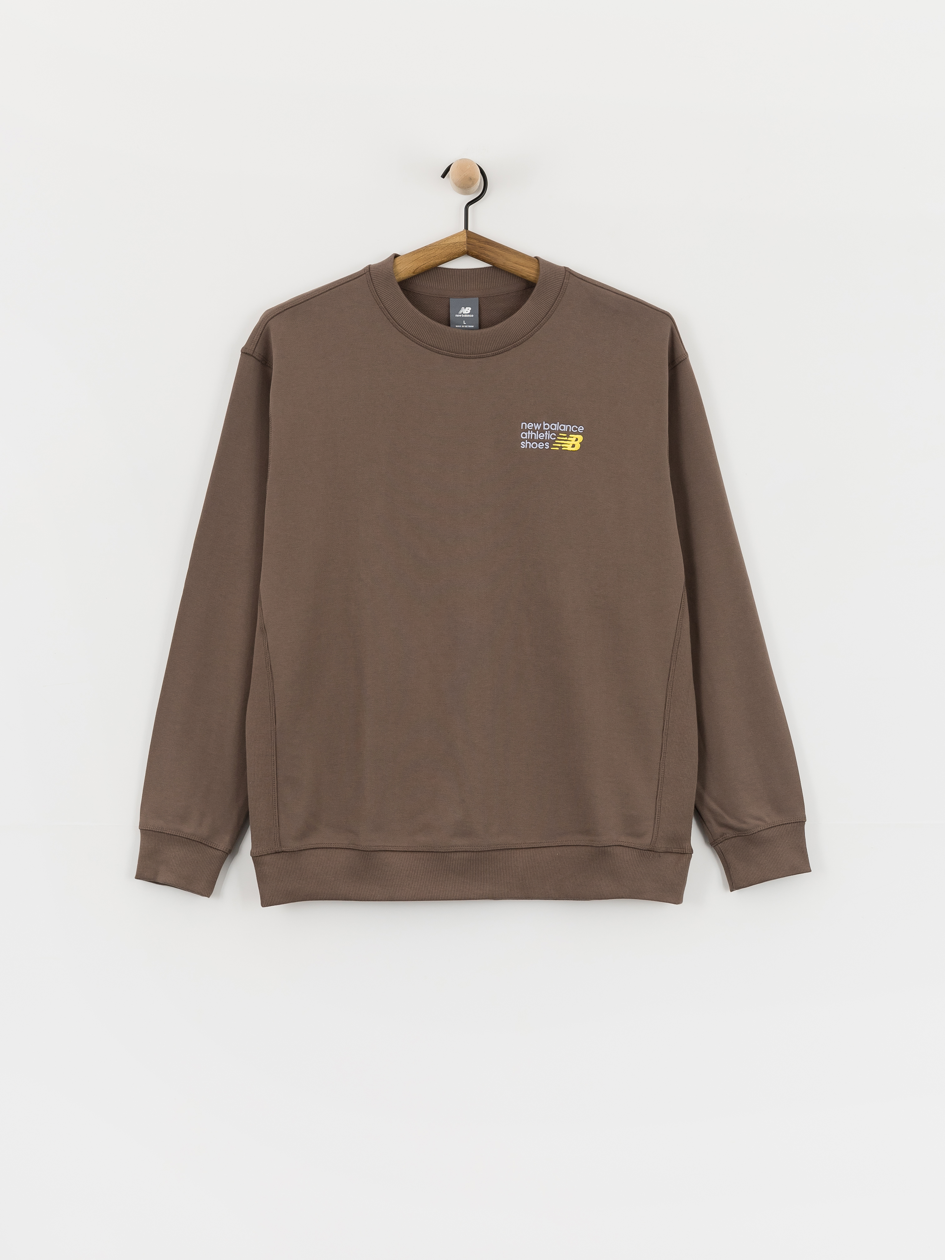 New Balance Athletics Premium Logo Crew Sweatshirt (cortado)