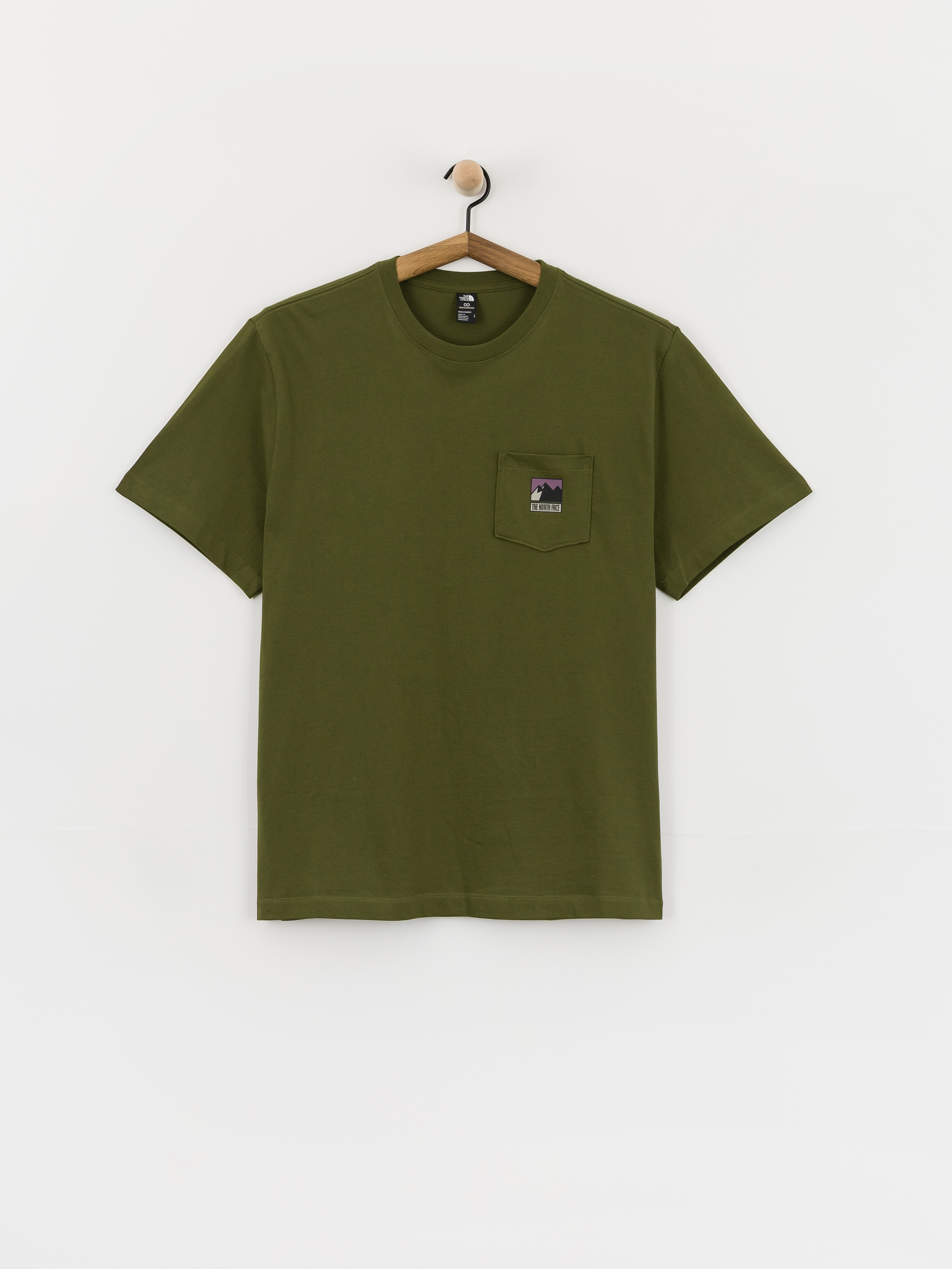 The North Face Mountain Logo Relaxed T-Shirt (woodland green)