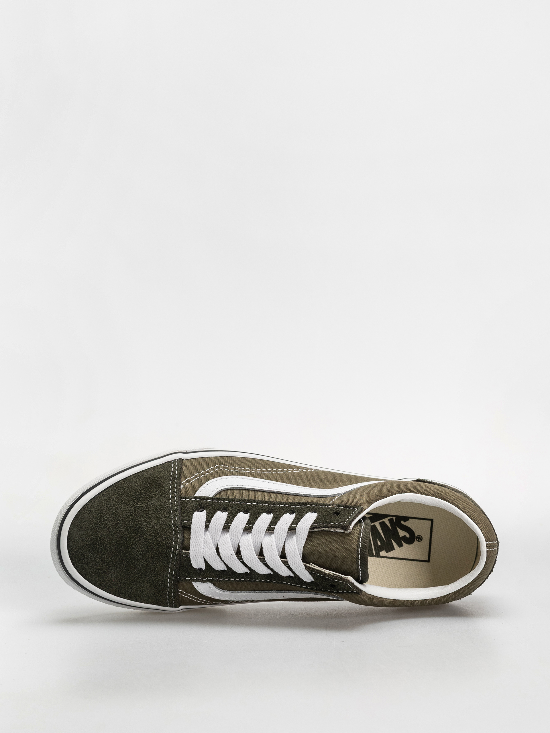 Vans Old Skool Shoes (2 tone obsidian fern)