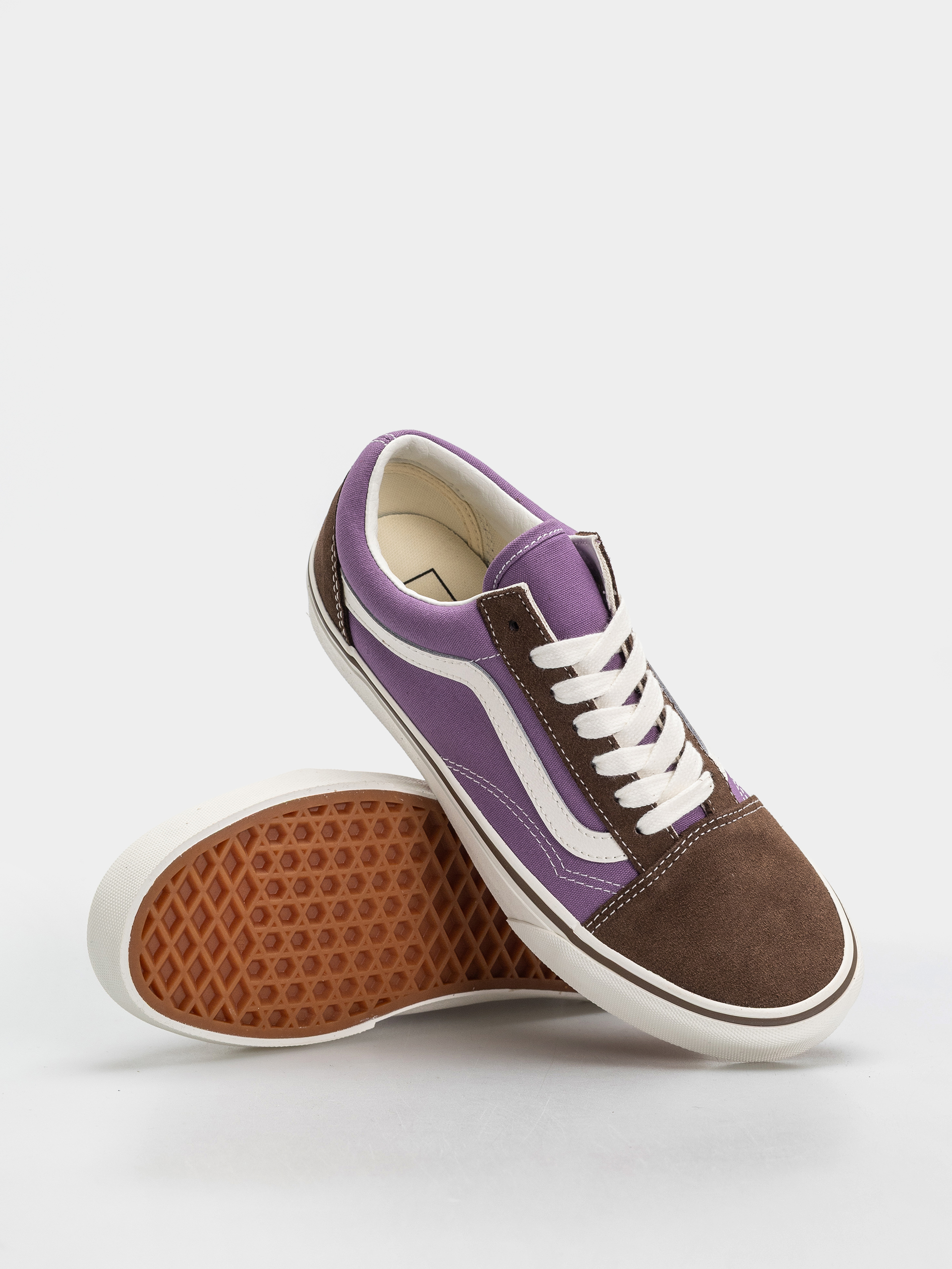 Vans Old Skool Shoes (brown/purple)