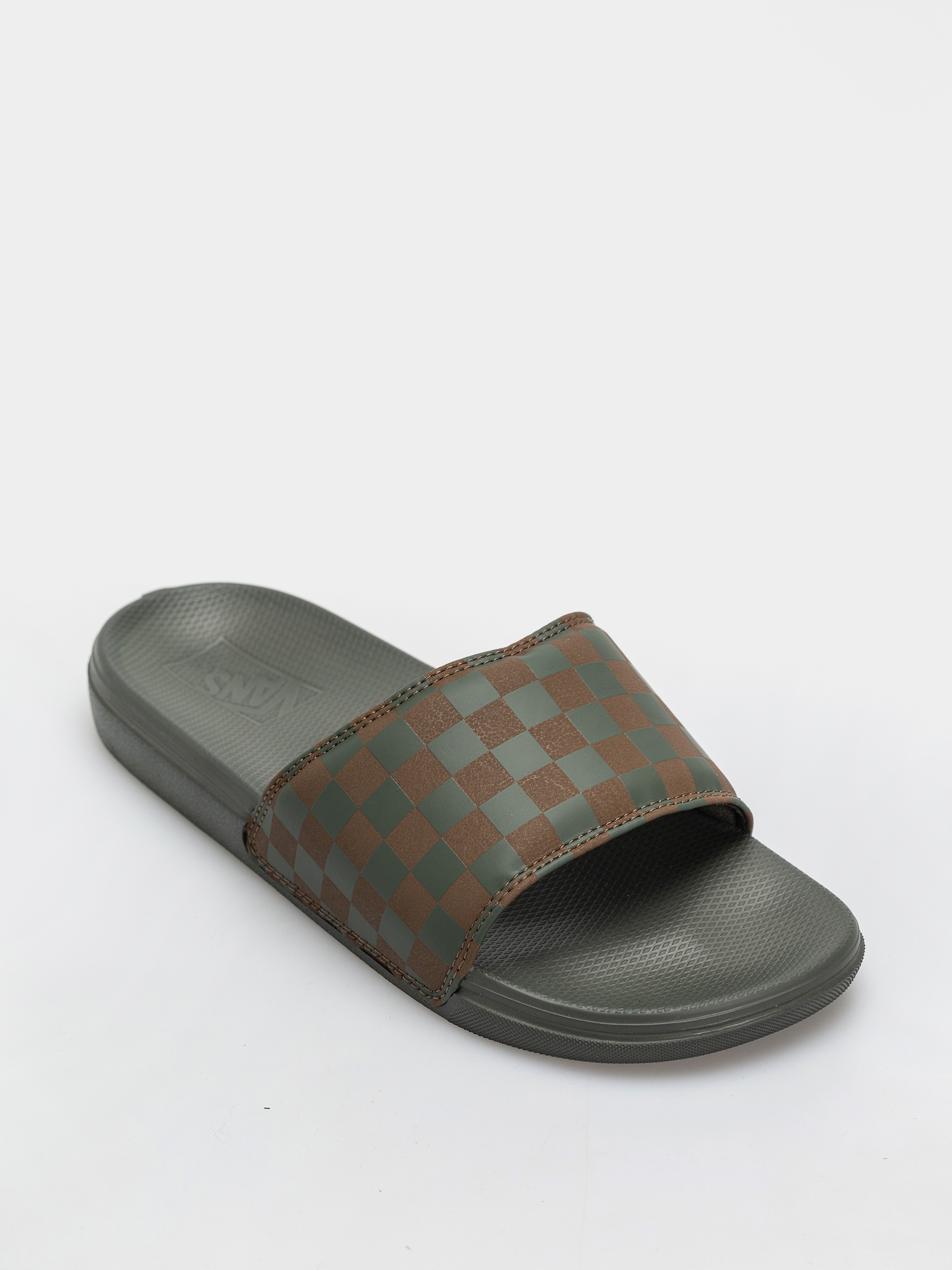 Vans La Costa Slide On Flip-flops (obsidian fern)