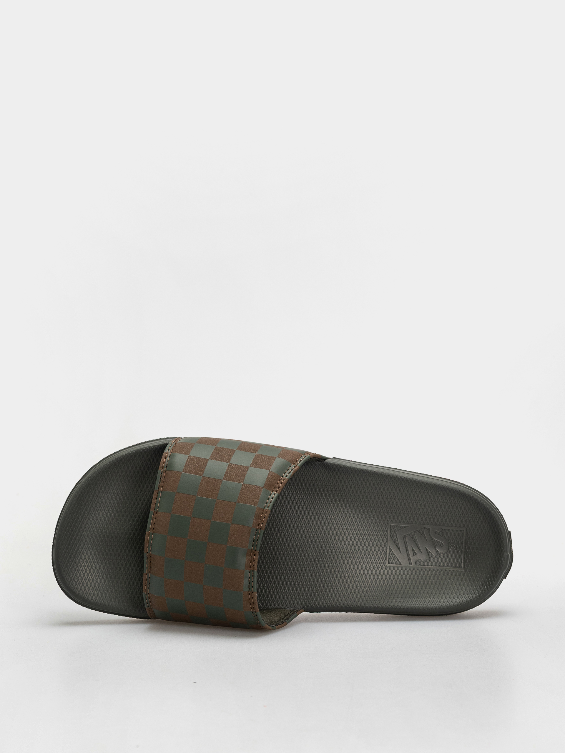 Vans La Costa Slide On Flip-flops (obsidian fern)