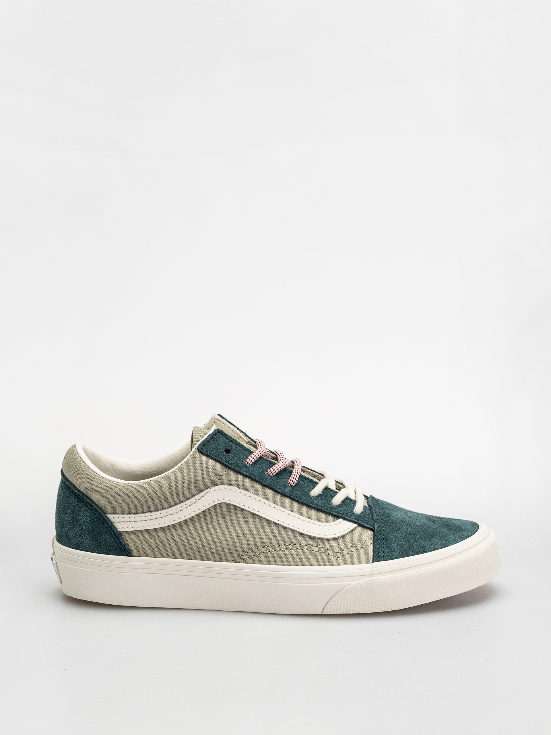 Vans Old Skool Shoes (pink/green)