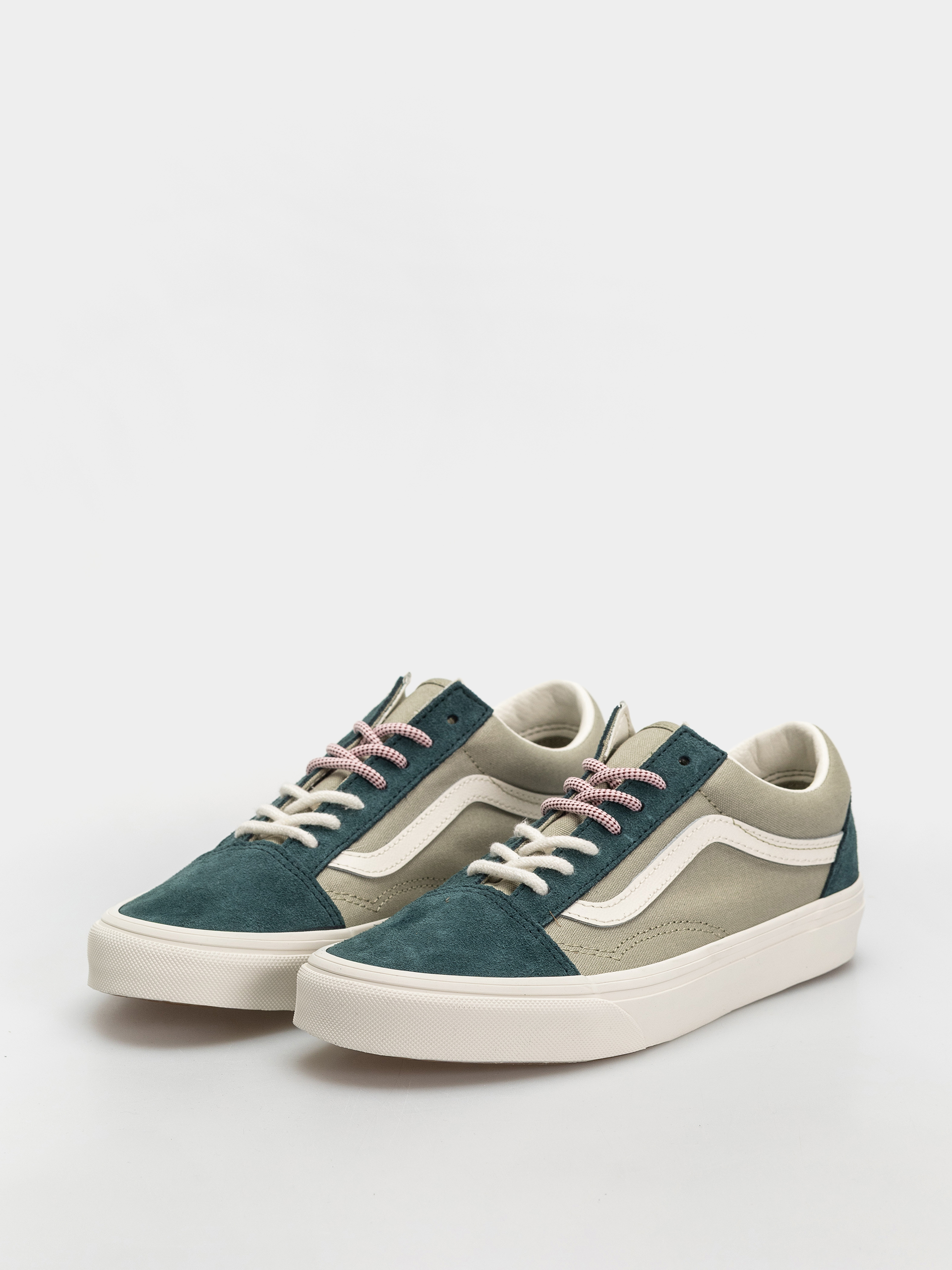 Vans Old Skool Shoes (pink/green)