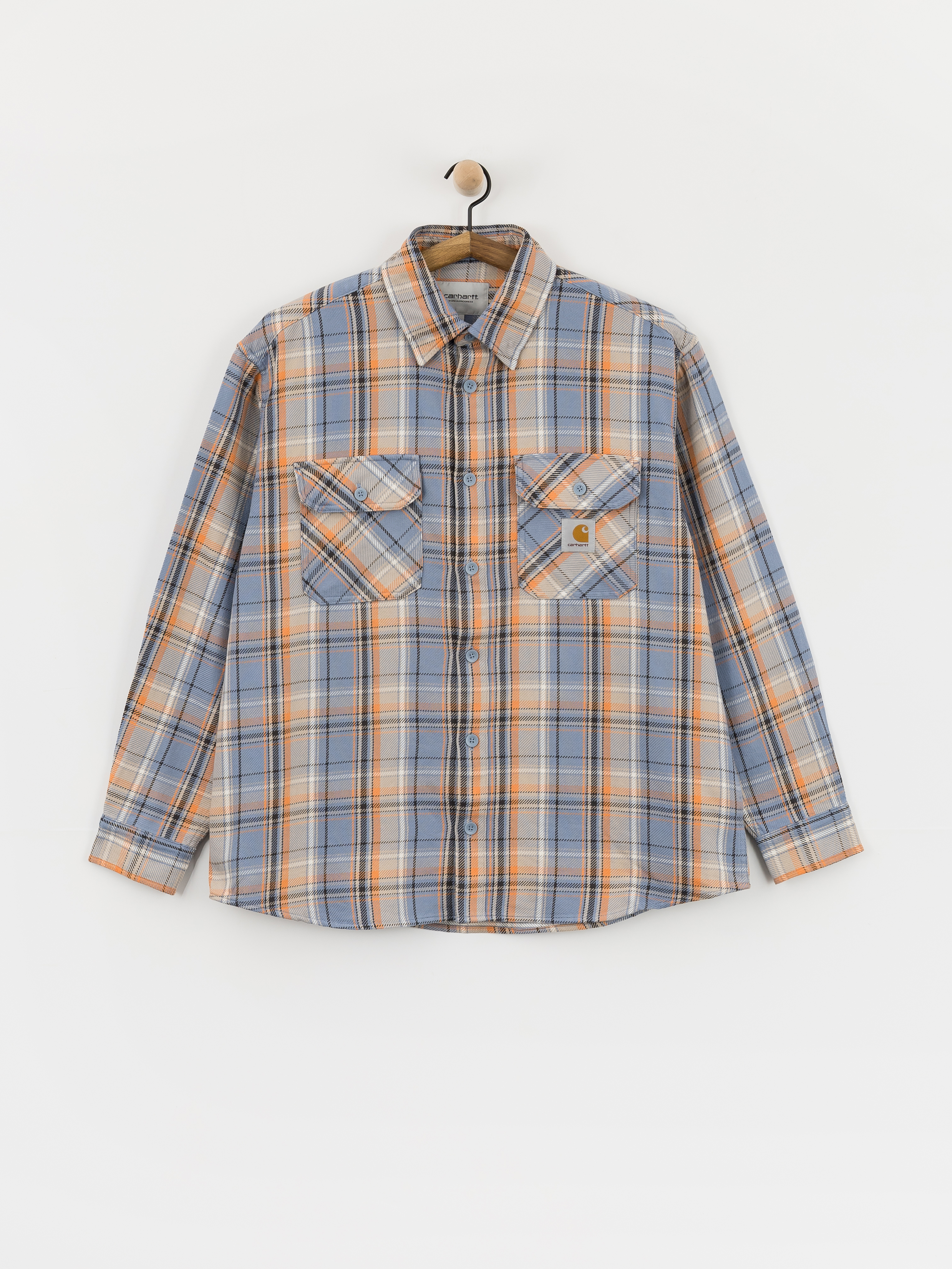 Carhartt WIP Tunick Hemd (tunick check/gentle blue)