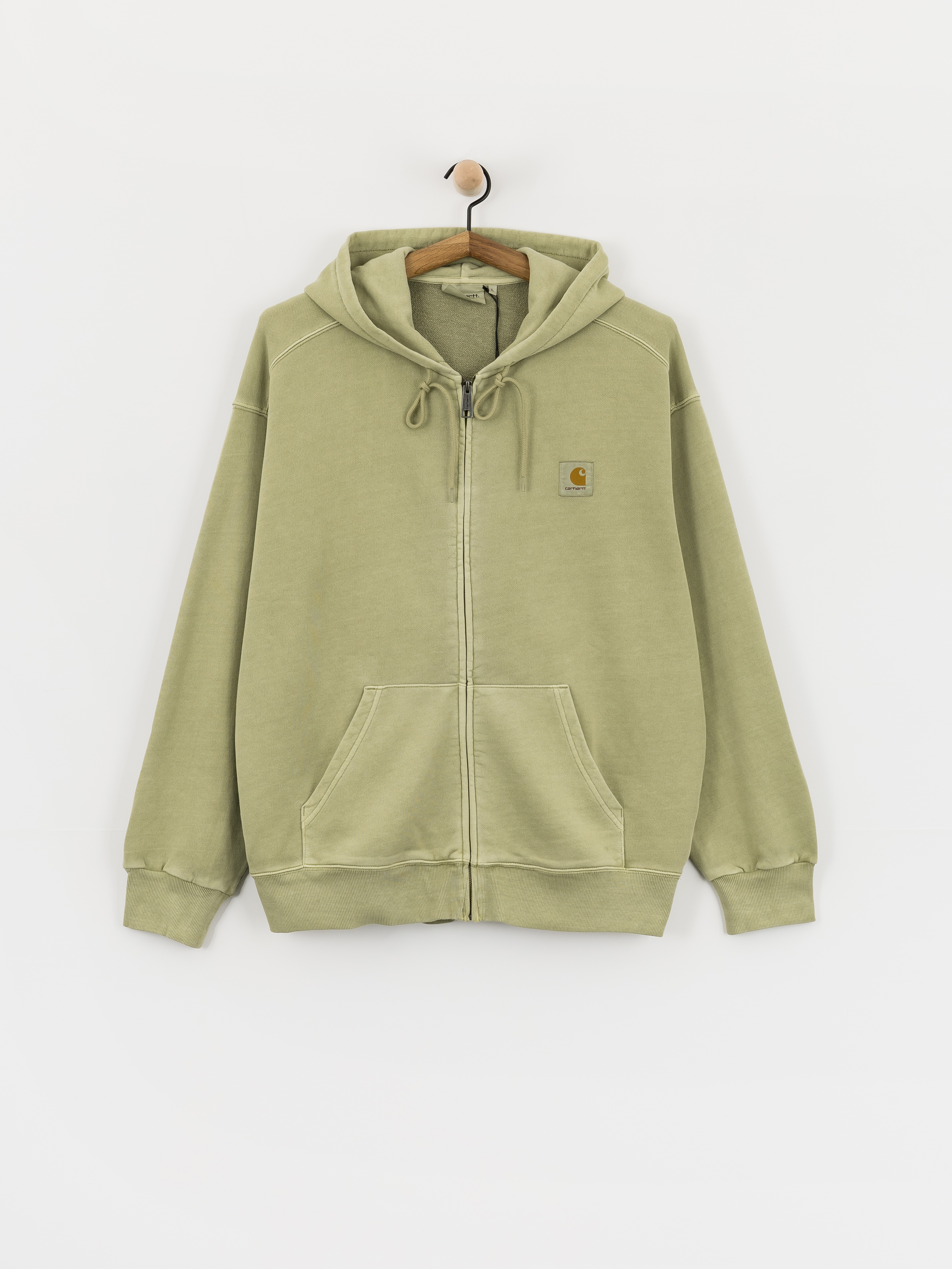 Carhartt WIP Nelson ZHD Hoodie (gentle green)