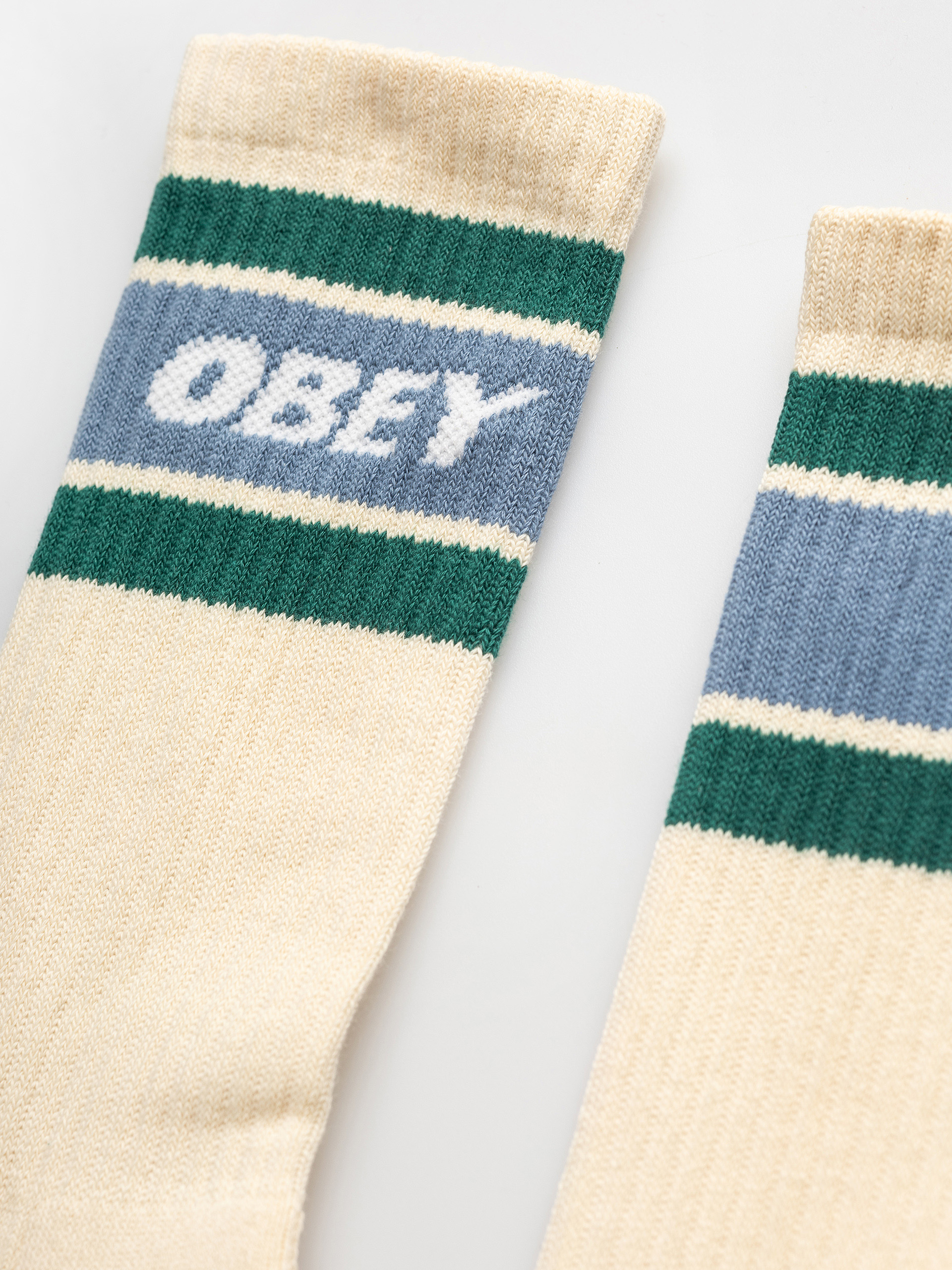 OBEY Cooper II Socks (unbleached/ashleigh blue)