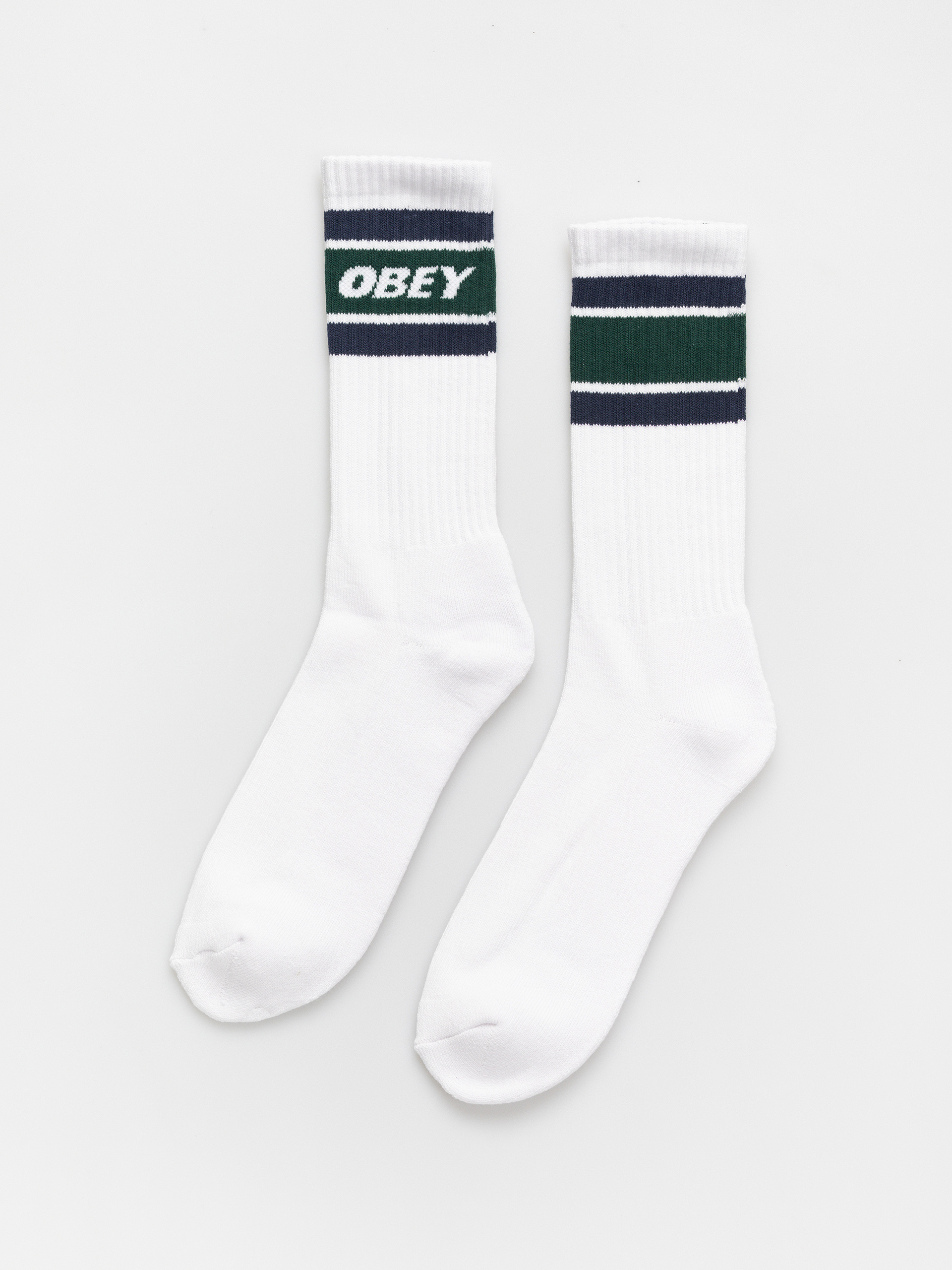 OBEY Cooper II Socken (white/eden green)