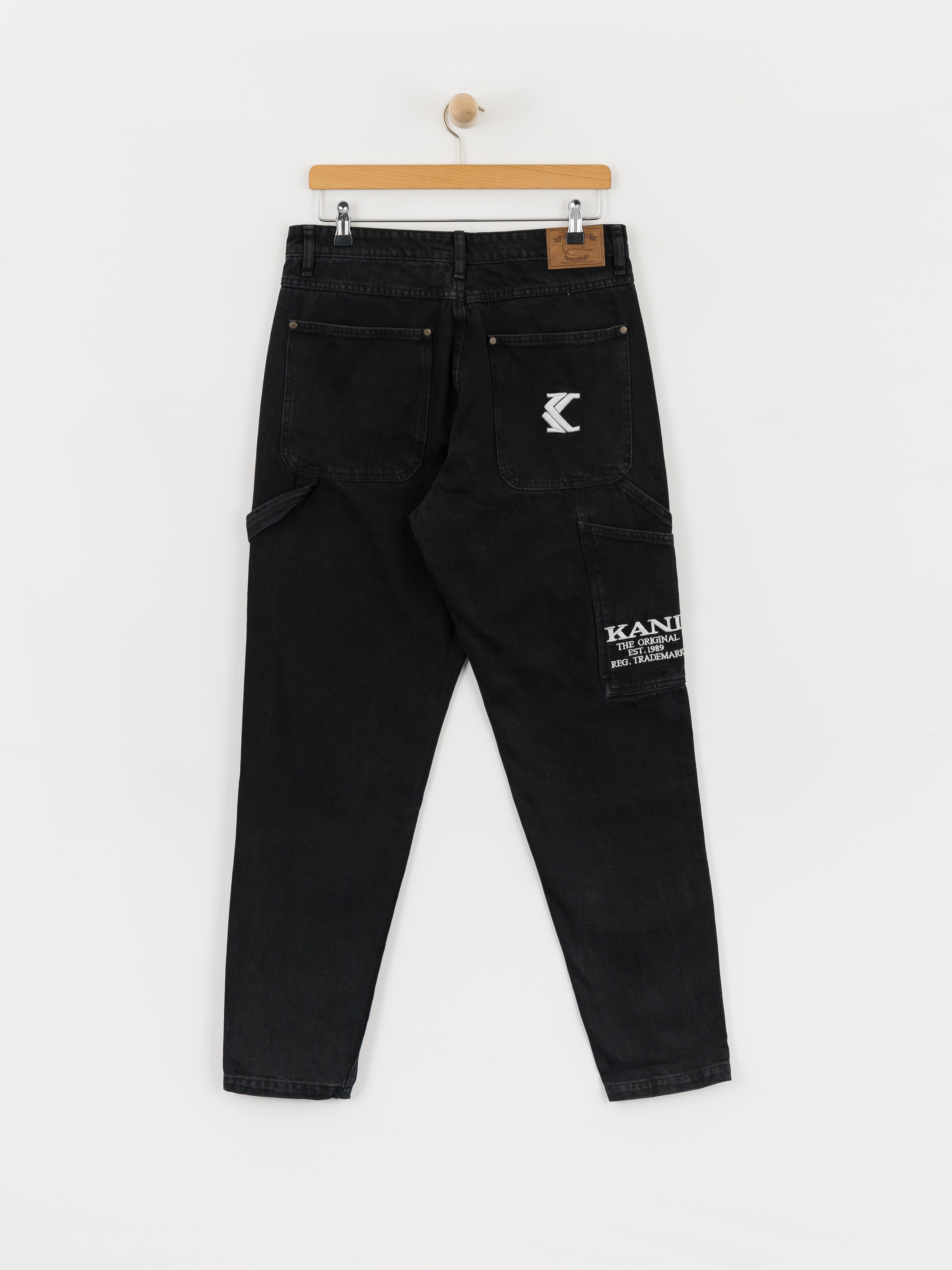 Karl Kani Retro Tapered Workwear Denim Pants (vintage black)