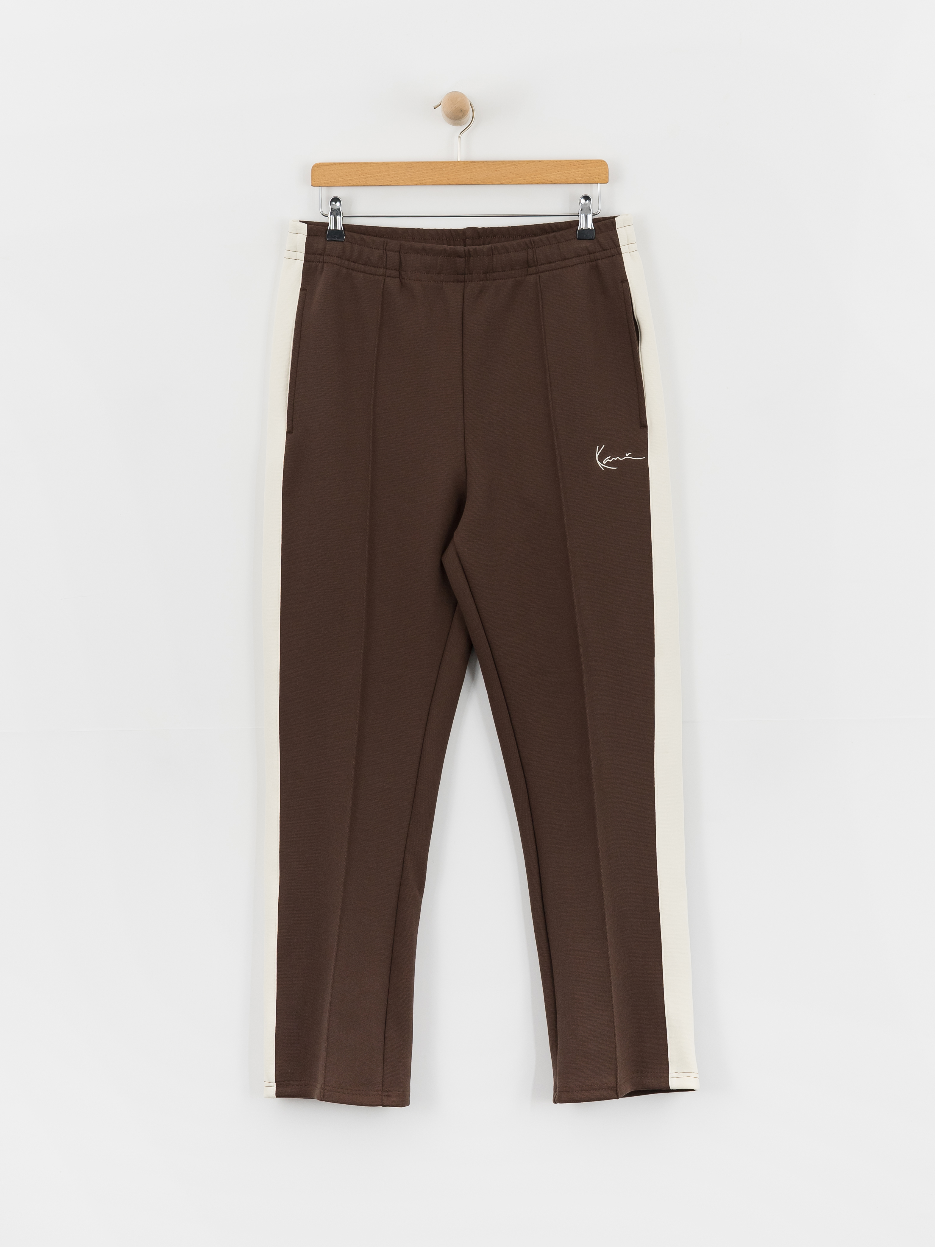 Karl Kani Signature Sidestripe Pique Hose (brown)