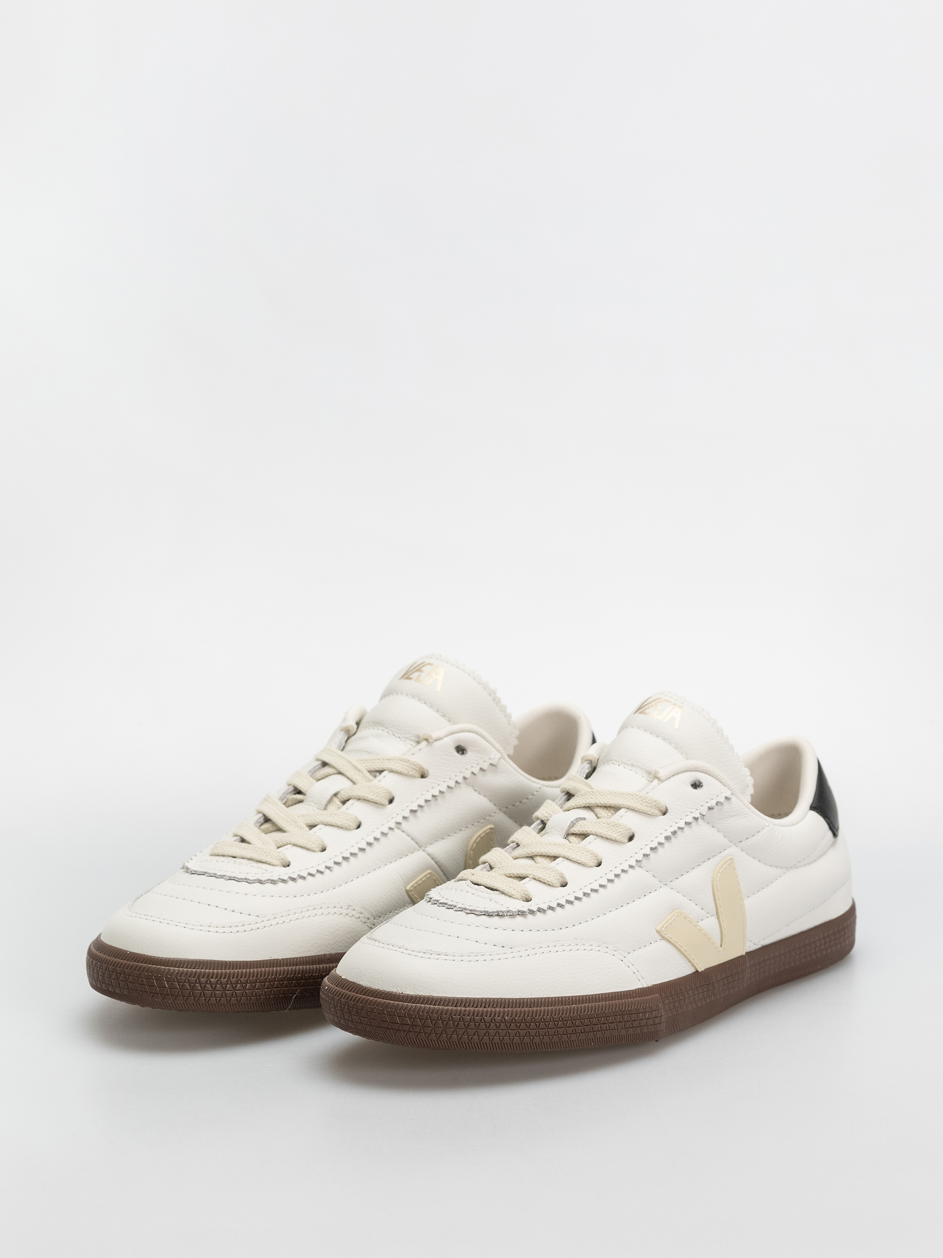 Veja Panenka Wmn Schuhe (white black bark)