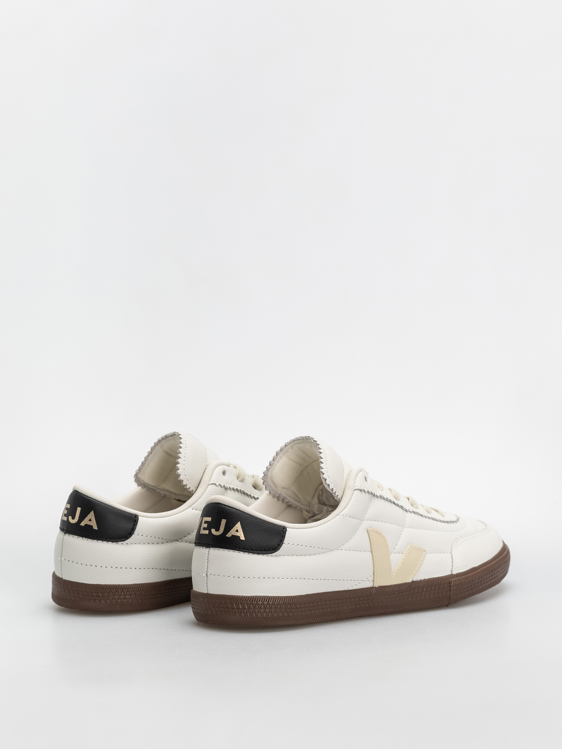 Veja Panenka Wmn Schuhe (white black bark)