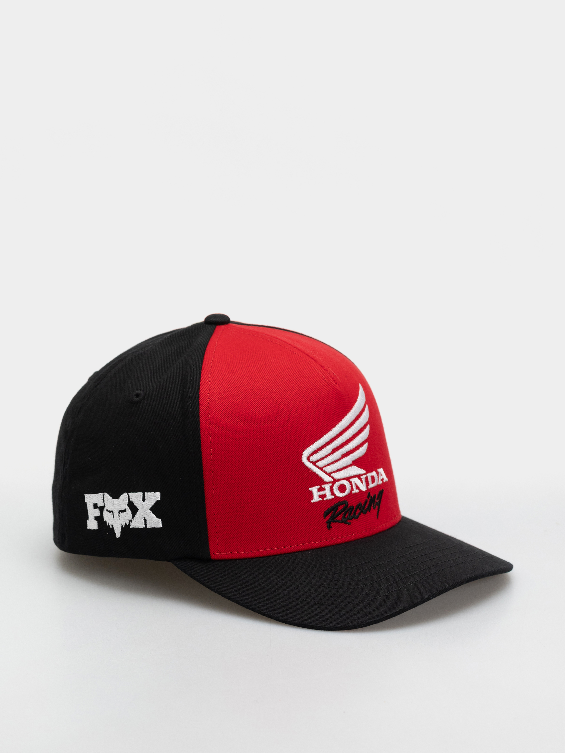 Fox Honda Flexfit Cap - red, black (black)