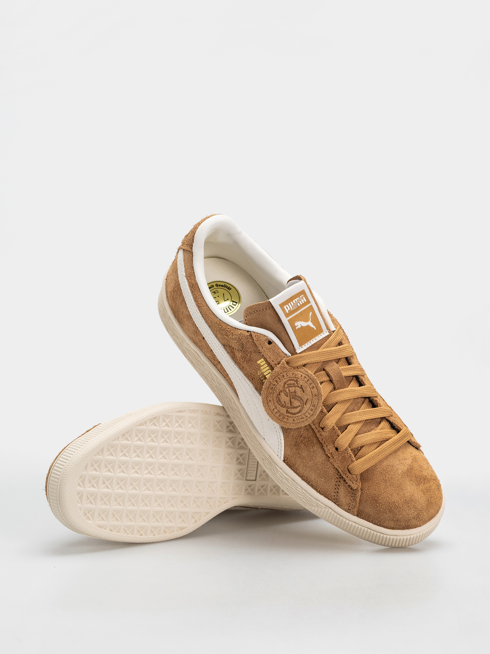 Puma Suede Charles F.Stead V Schuhe (honey butter/puma white)