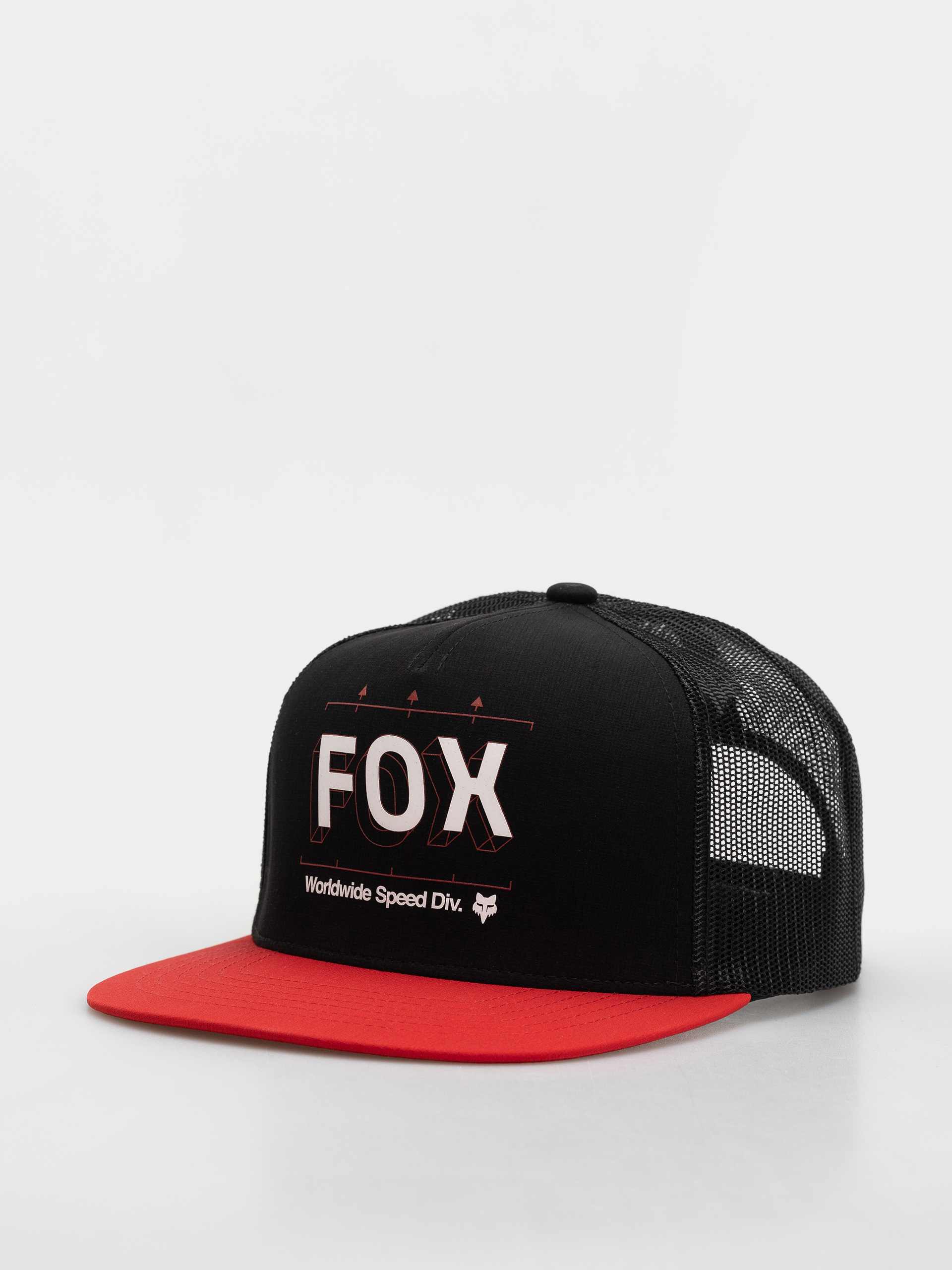 Fox Image Print Trucker Cap