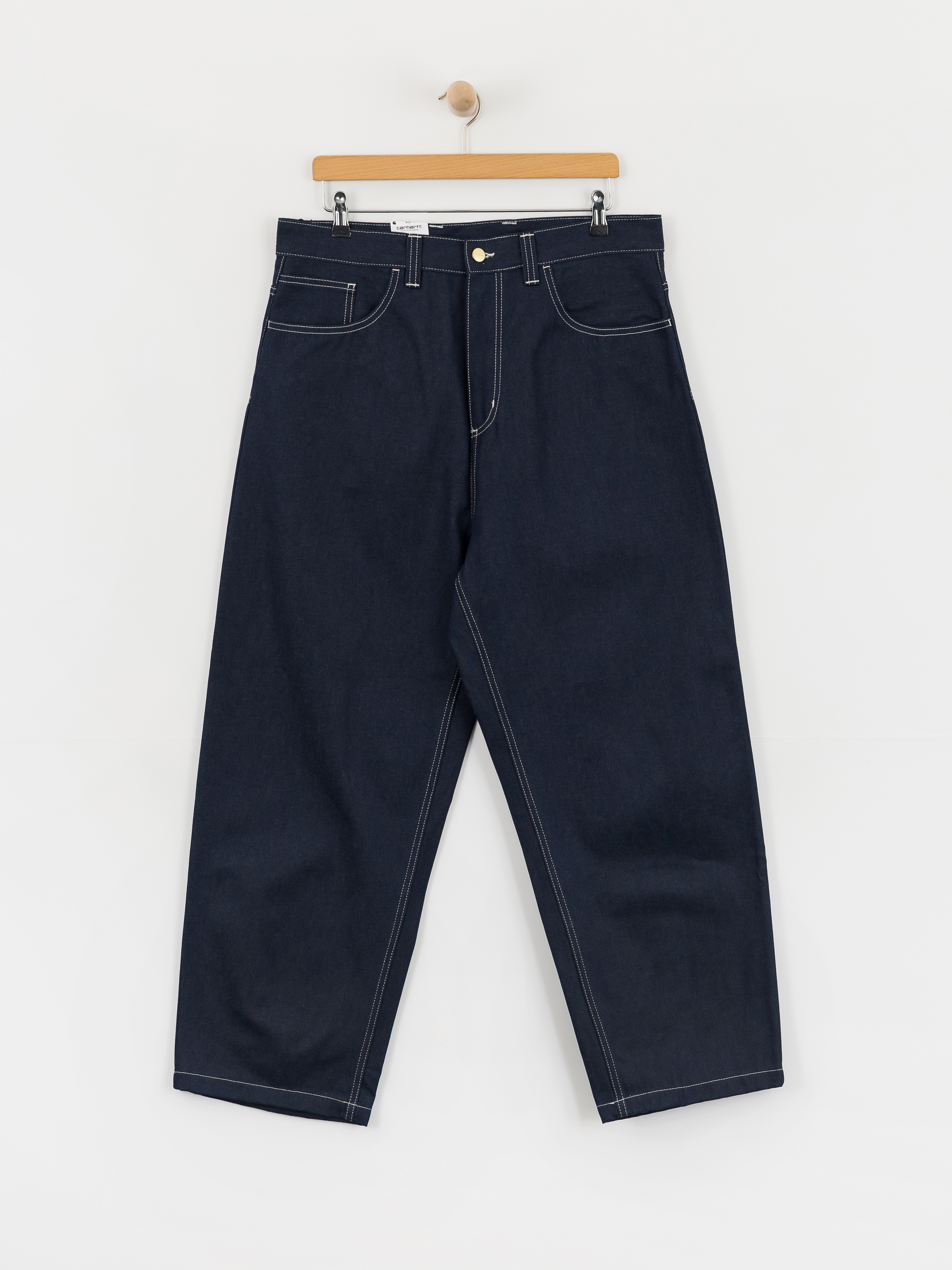 Carhartt WIP Brandon Pants - navy blue (blue rigrid)