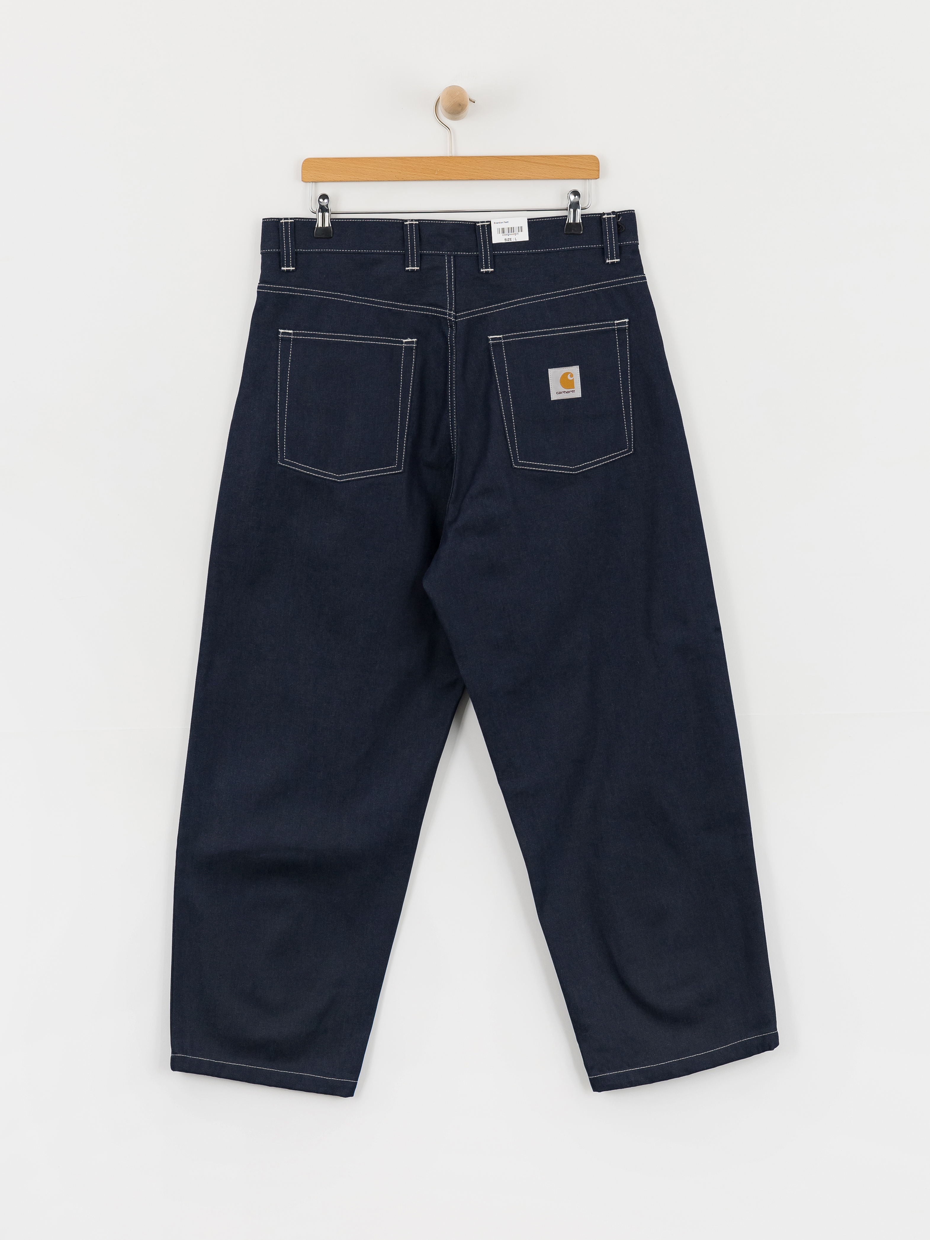 Carhartt WIP Brandon Pants - navy blue (blue rigrid)