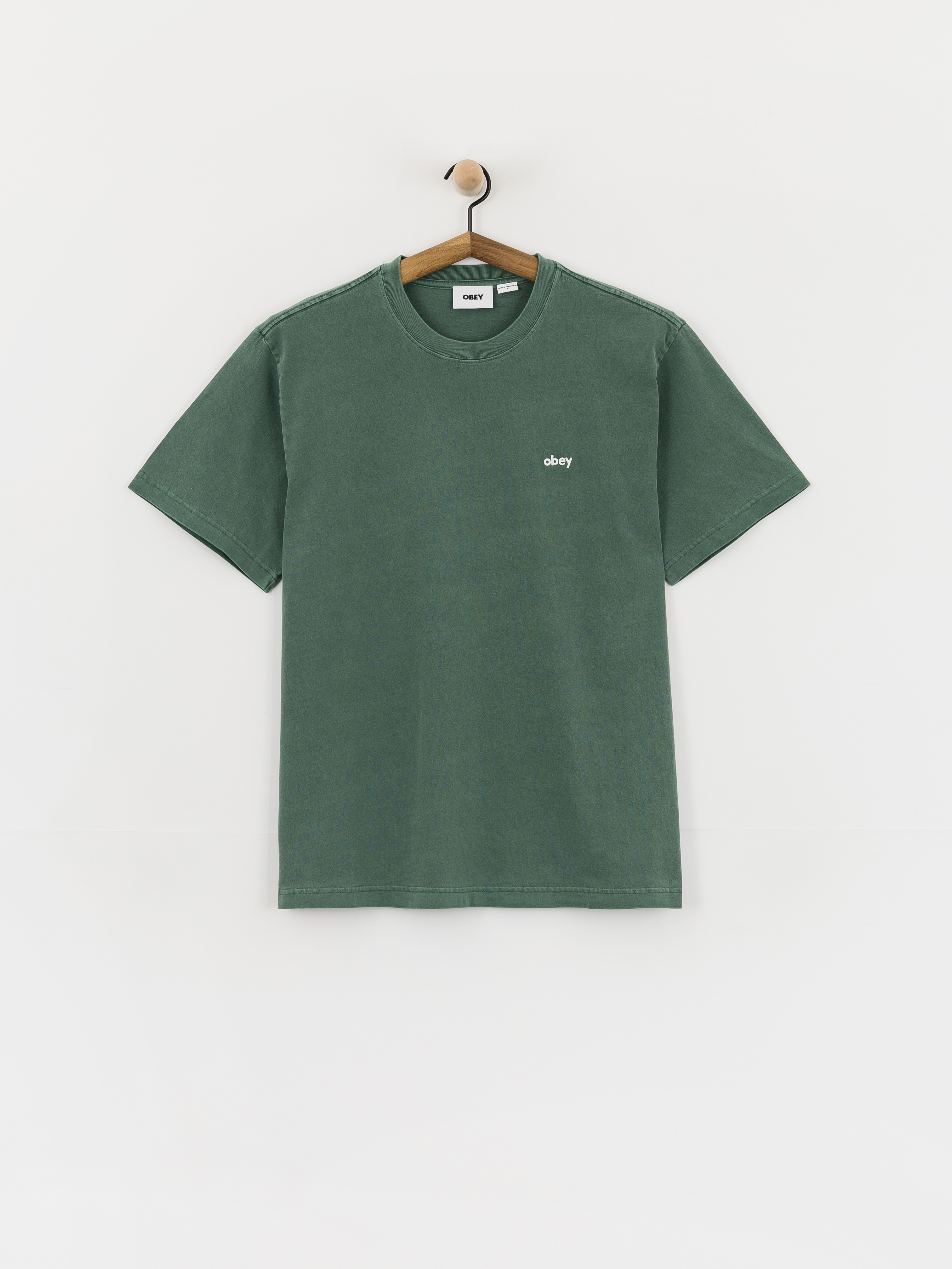 OBEY Lowercase Pigment T-Shirt (pigment pine needle)