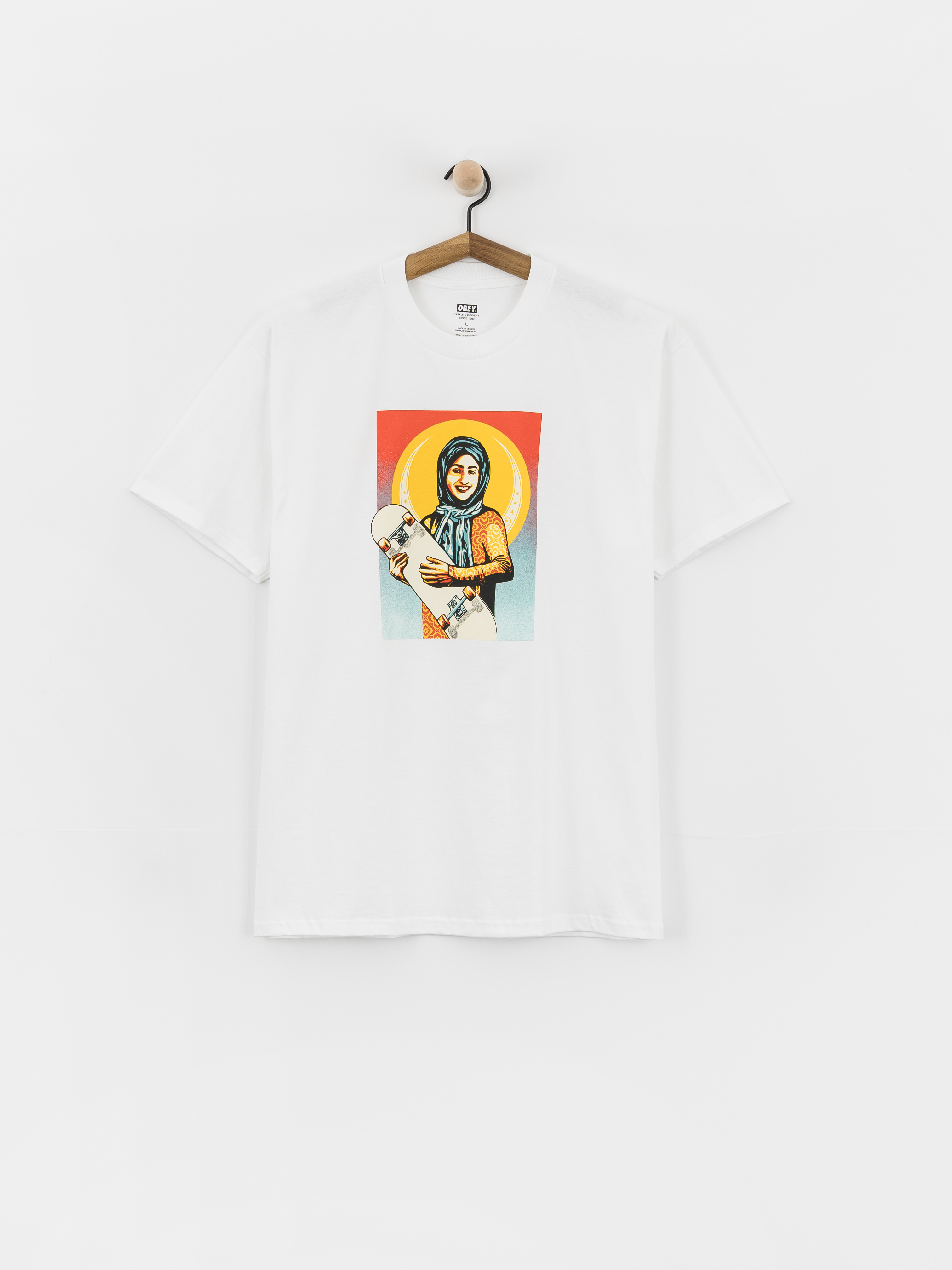 OBEY Skateistan T-Shirt (white)