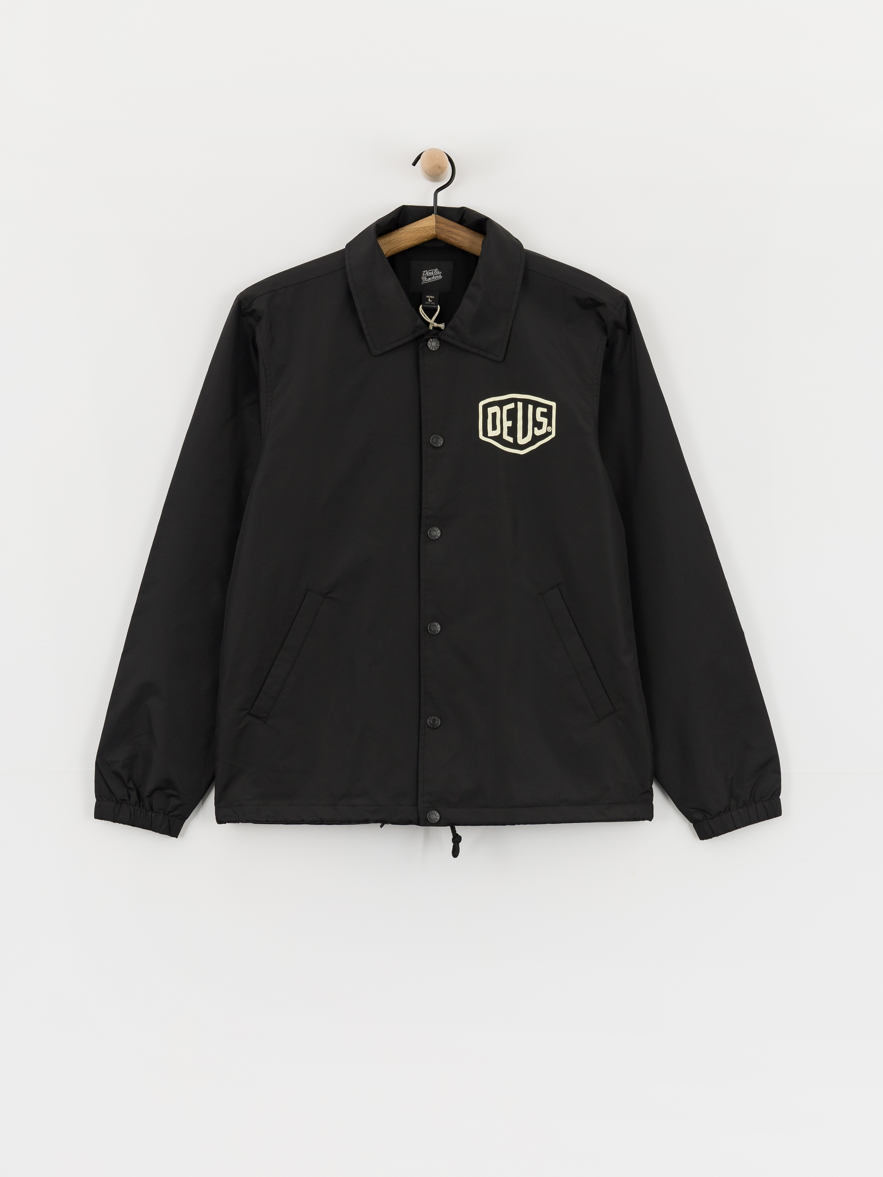 Deus Ex Machina Venice Coach Jacket (black)