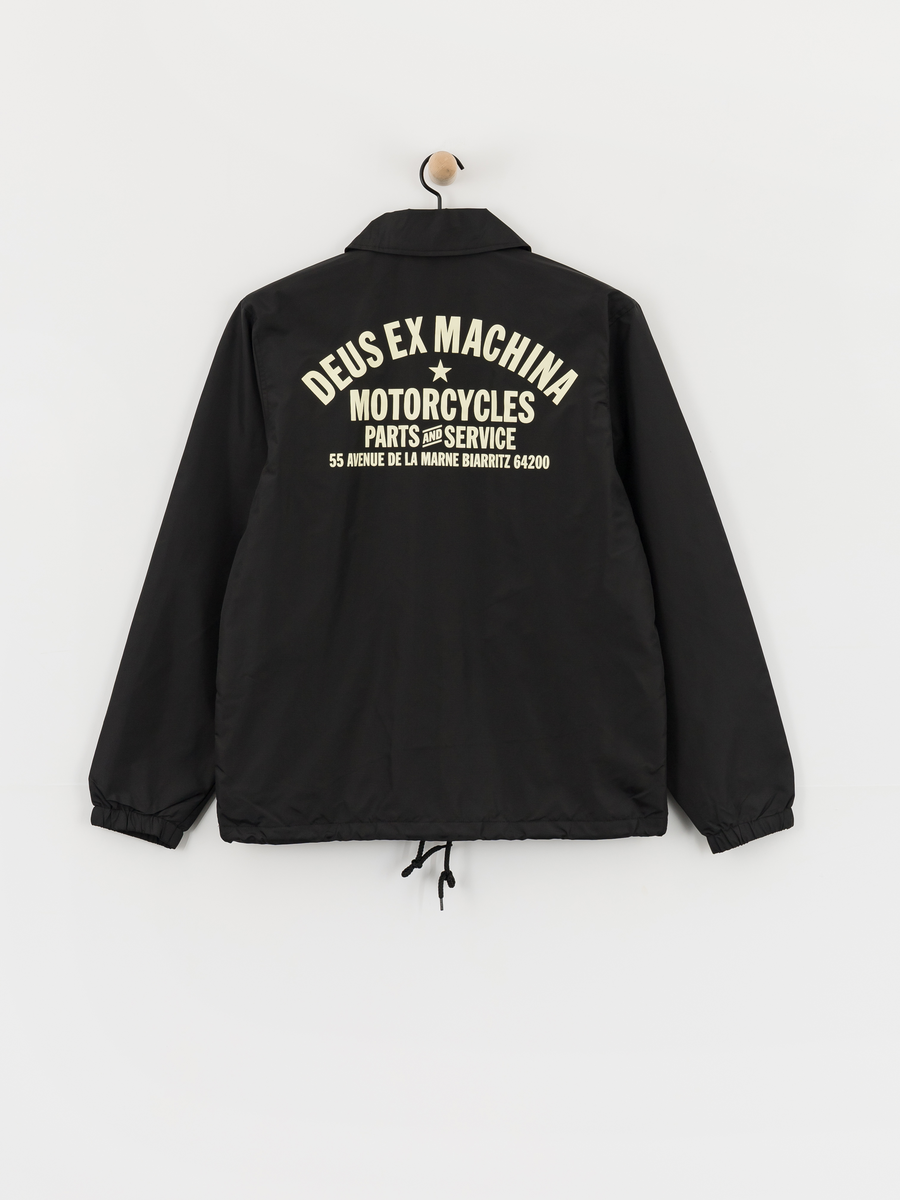 Deus Ex Machina Biarritz Coach Jacket (black)