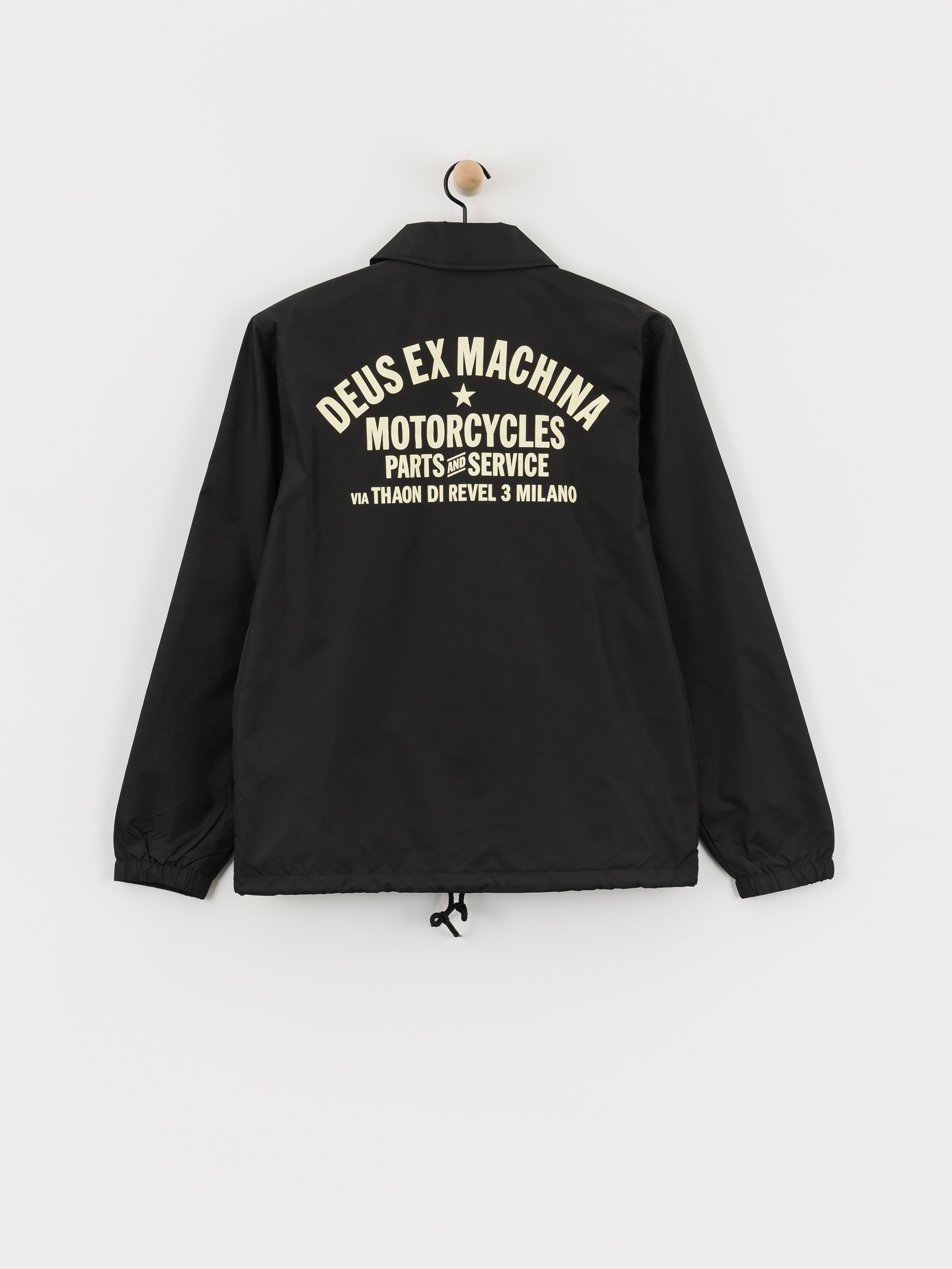 Deus Ex Machina Milano Coach Jacket (black)
