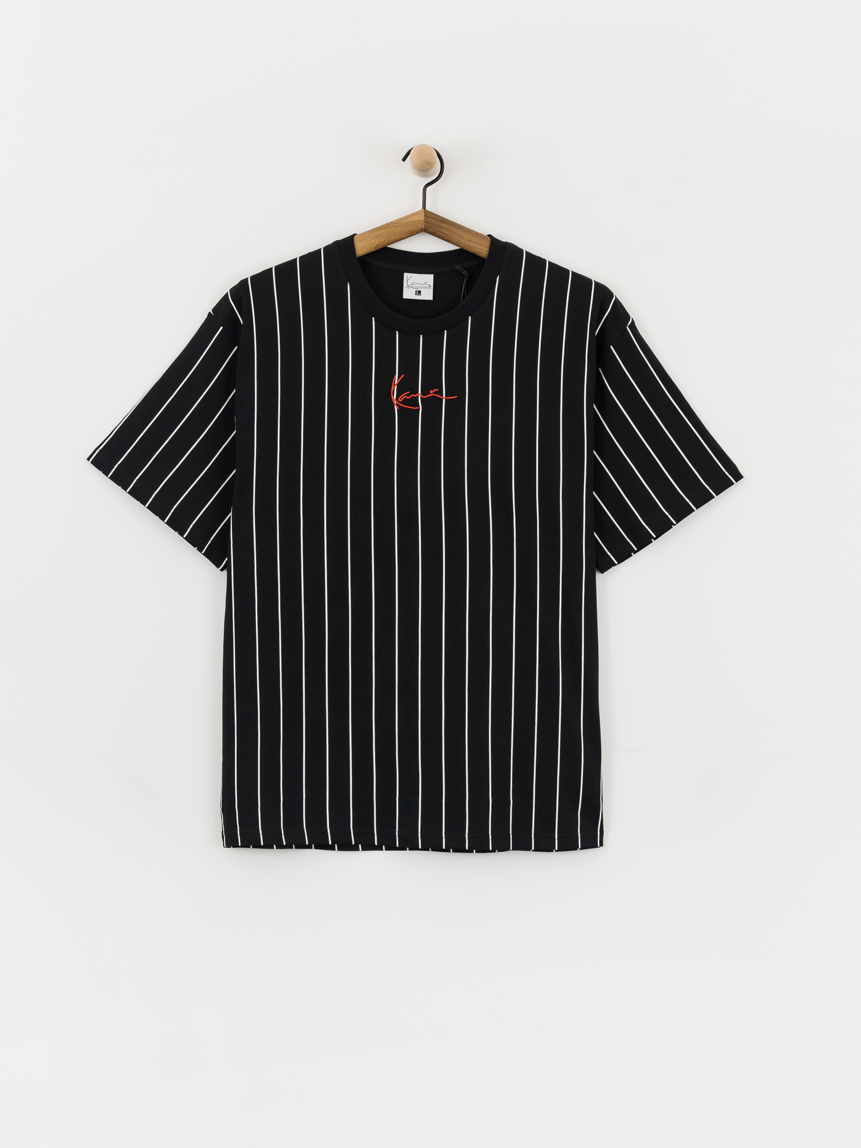 Karl Kani Small Signature Pinstripe T-Shirt