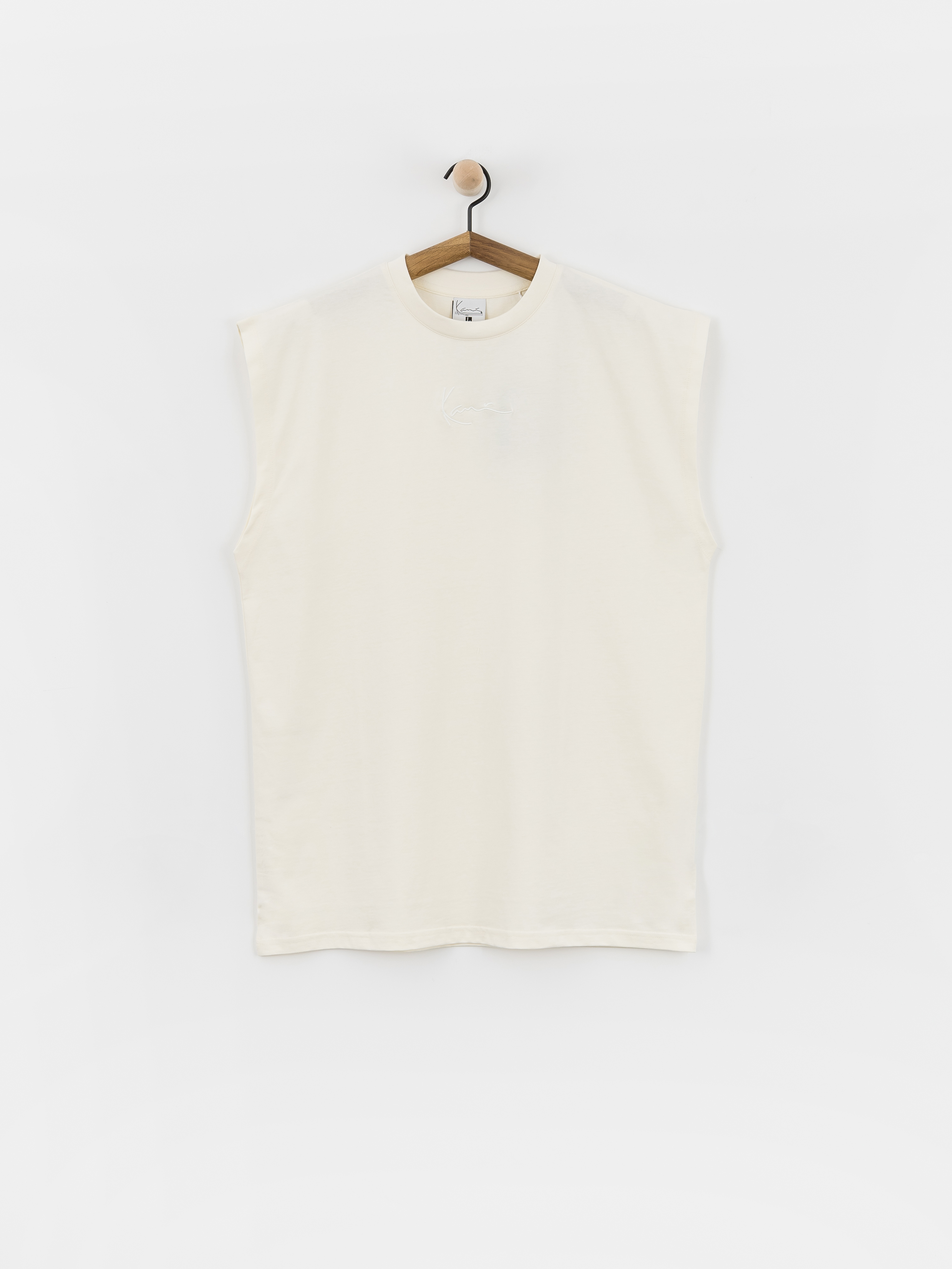 Karl Kani Small Signature Essential Sleeveless Tank top (off white)