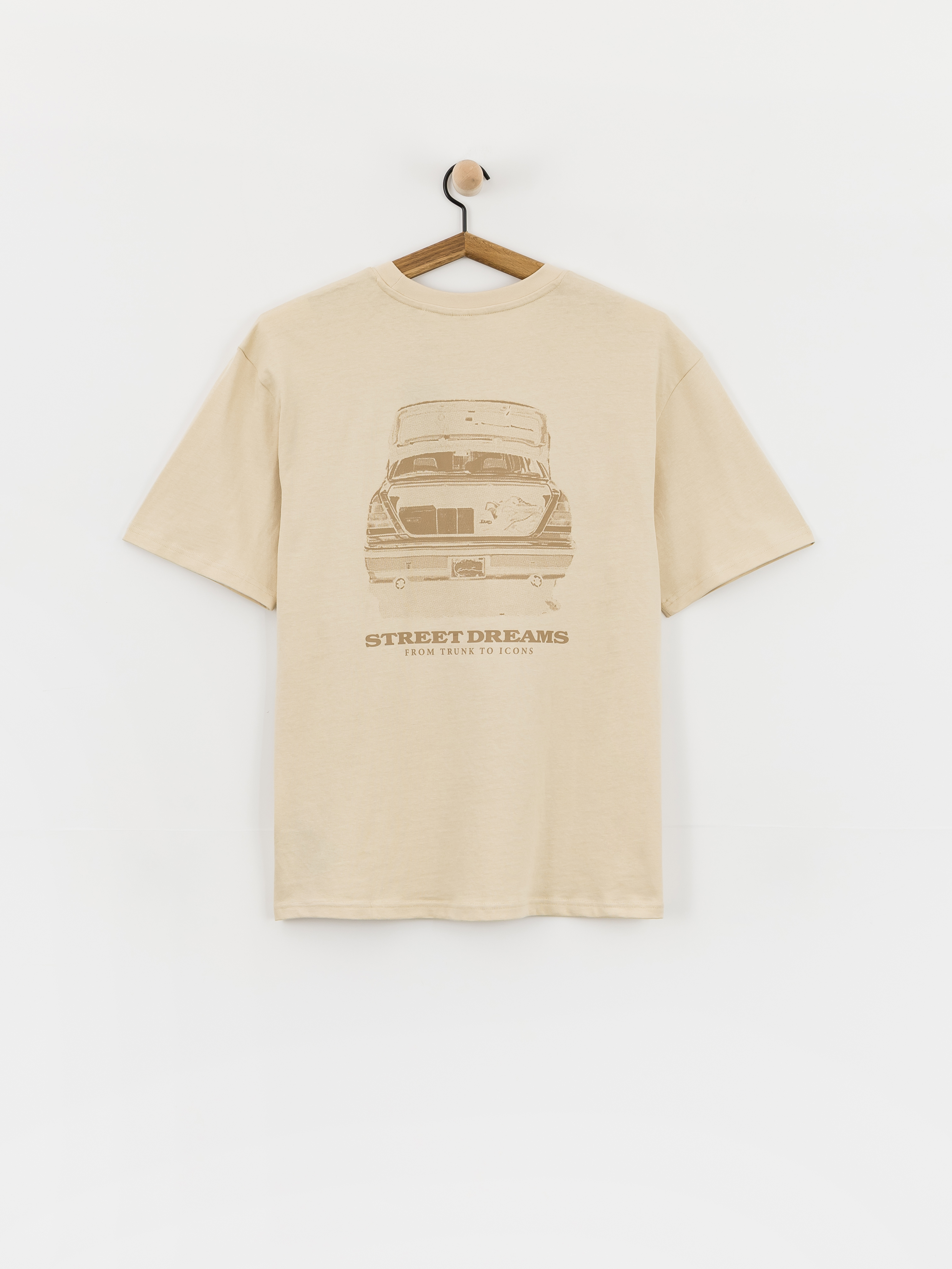 Karl Kani Slogan Boxy T-Shirt (beige)