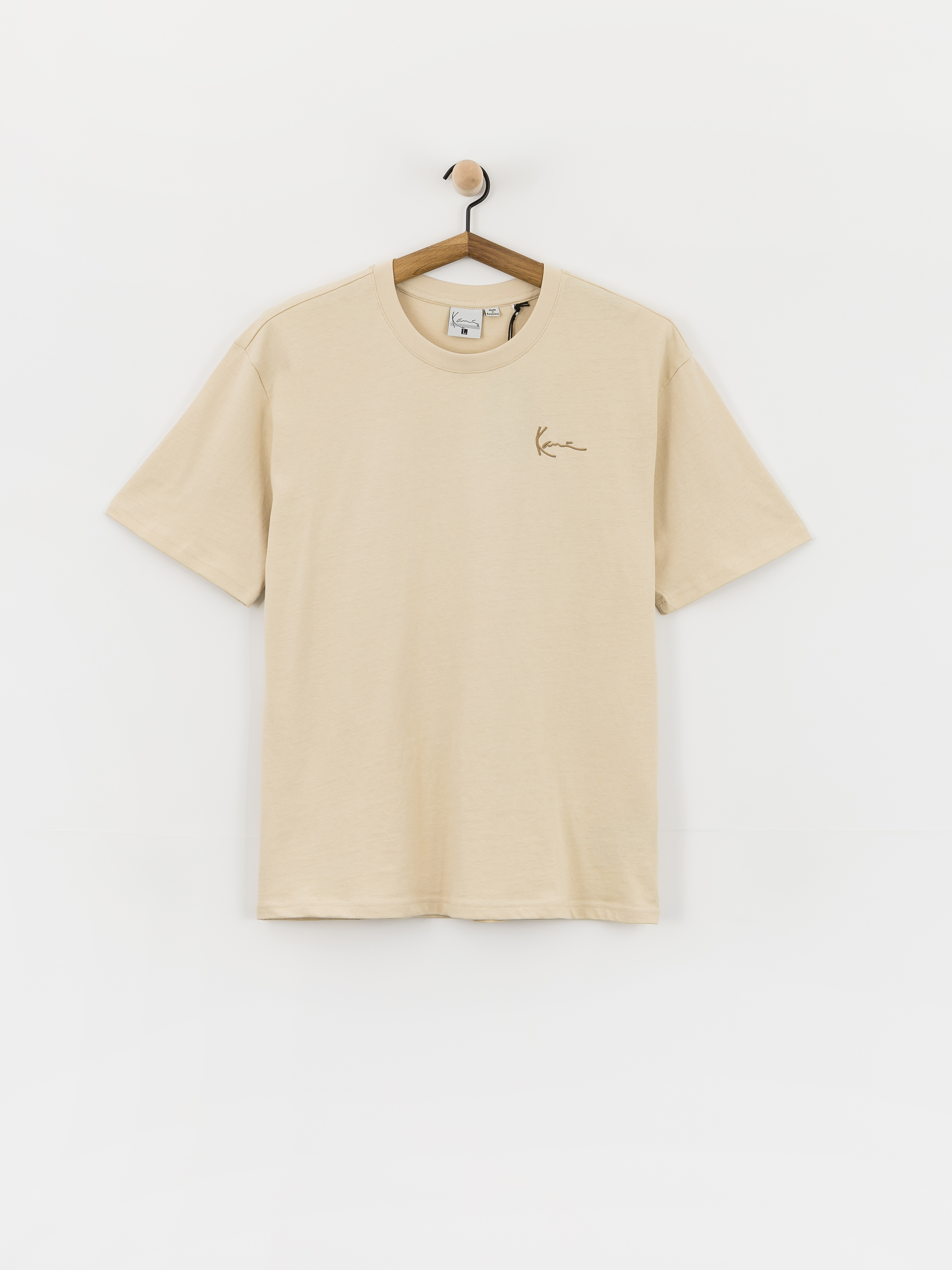 Karl Kani Slogan Boxy T-Shirt (beige)
