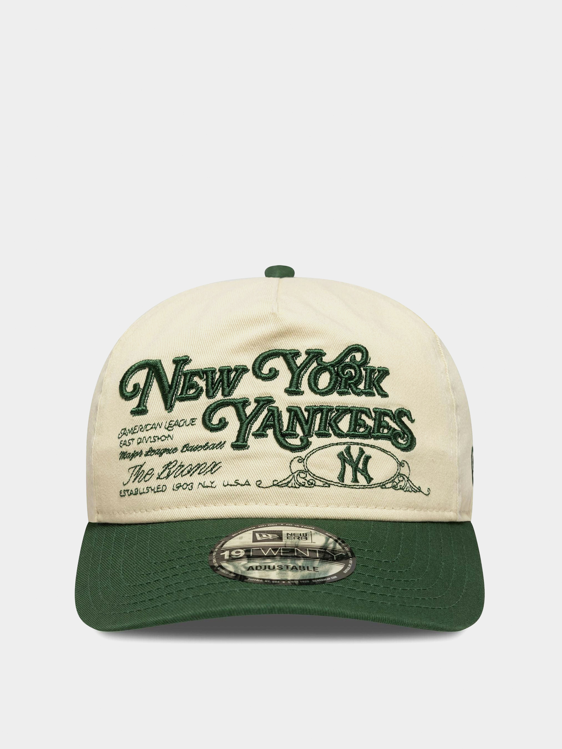 New Era Cap Washed Graphic 19Twenty New York Yankees (light cream/cigar)