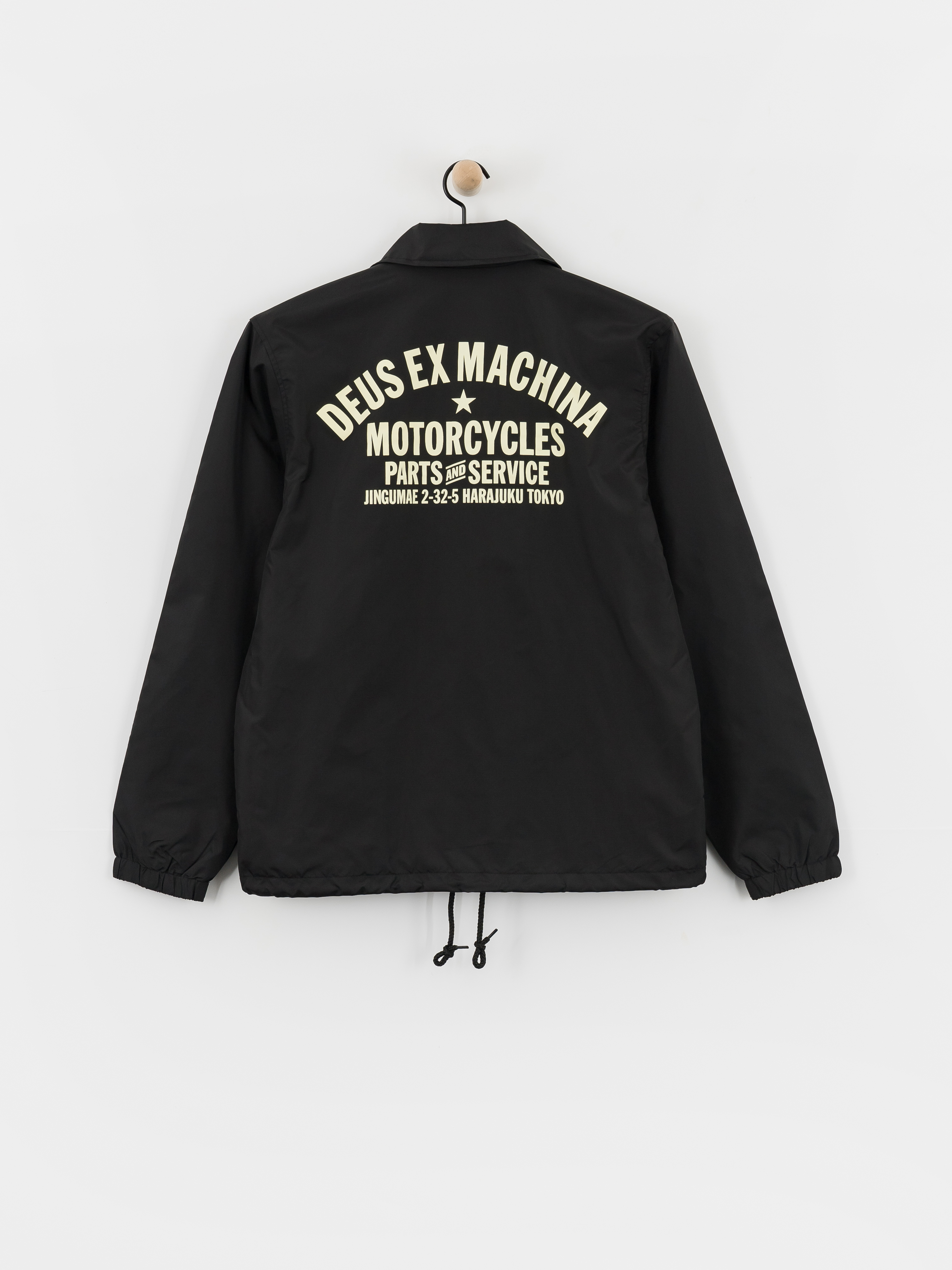 Deus Ex Machina Harajuku Coach Jacket - black (black)