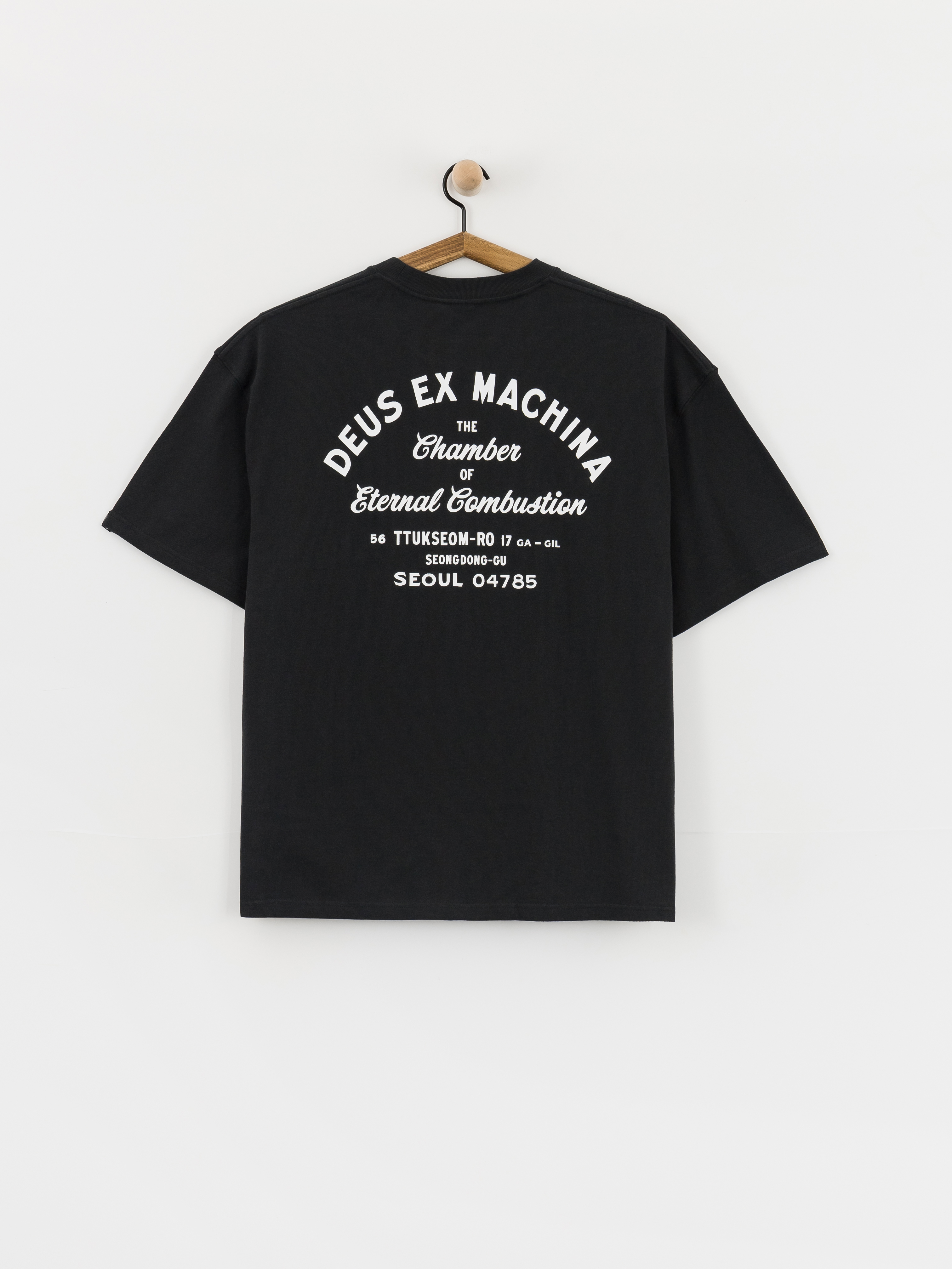 Deus Ex Machina Seoul Sign T-Shirt (black)