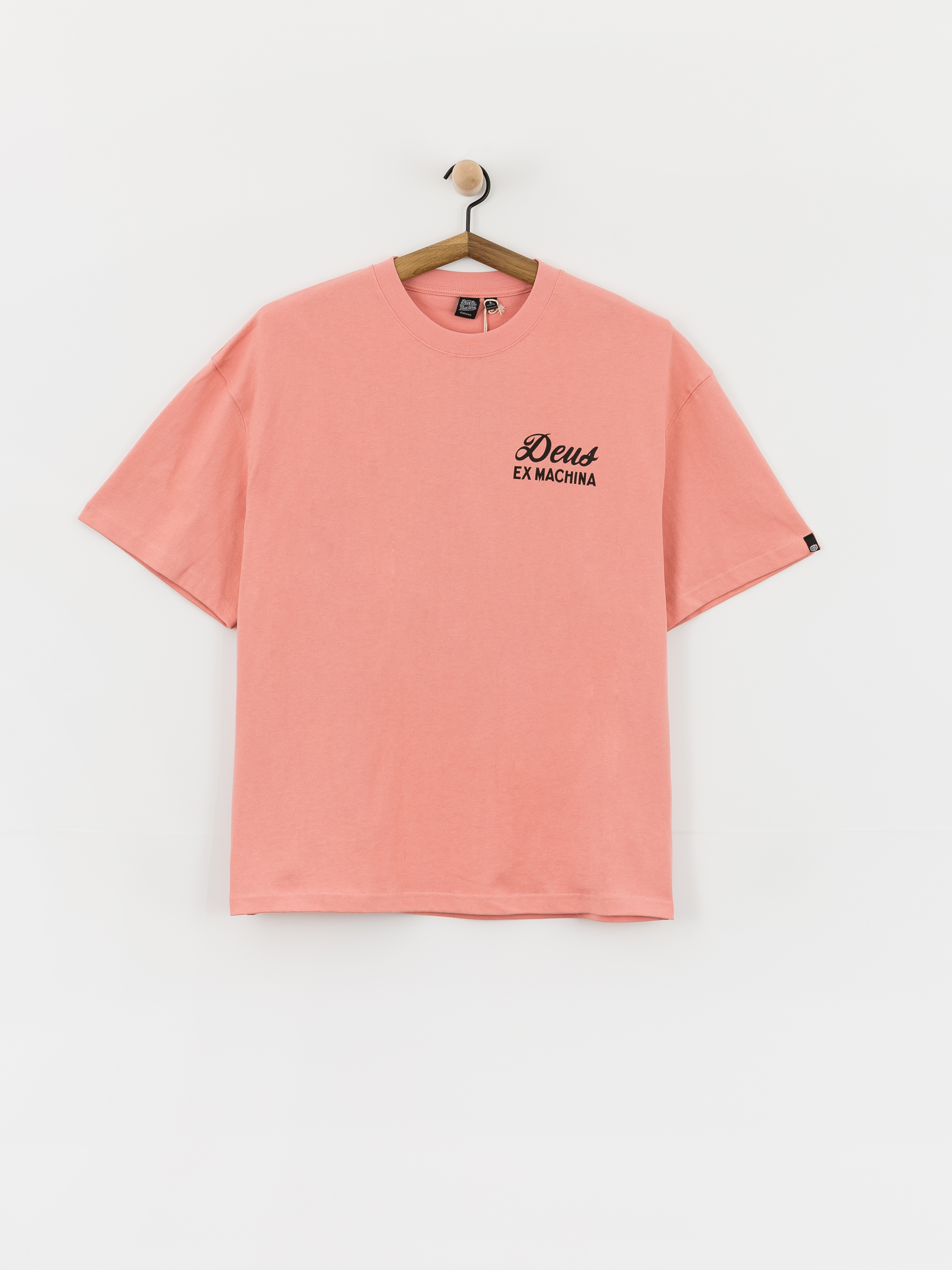 Deus Ex Machina Seoul Sign T-Shirt (lobster bisque pink)