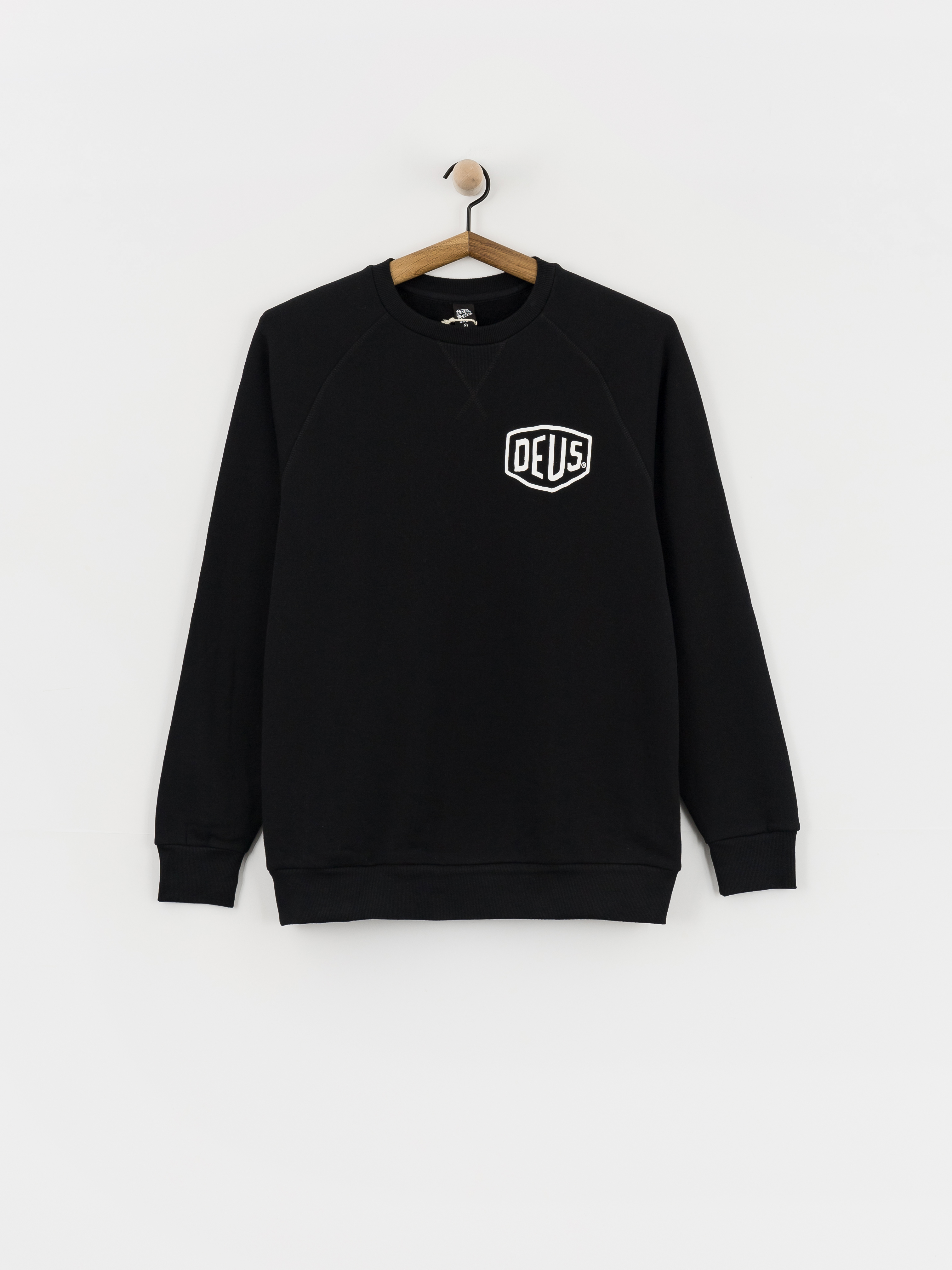 Deus Ex Machina Harajuku Address Crew Sweatshirt (black)