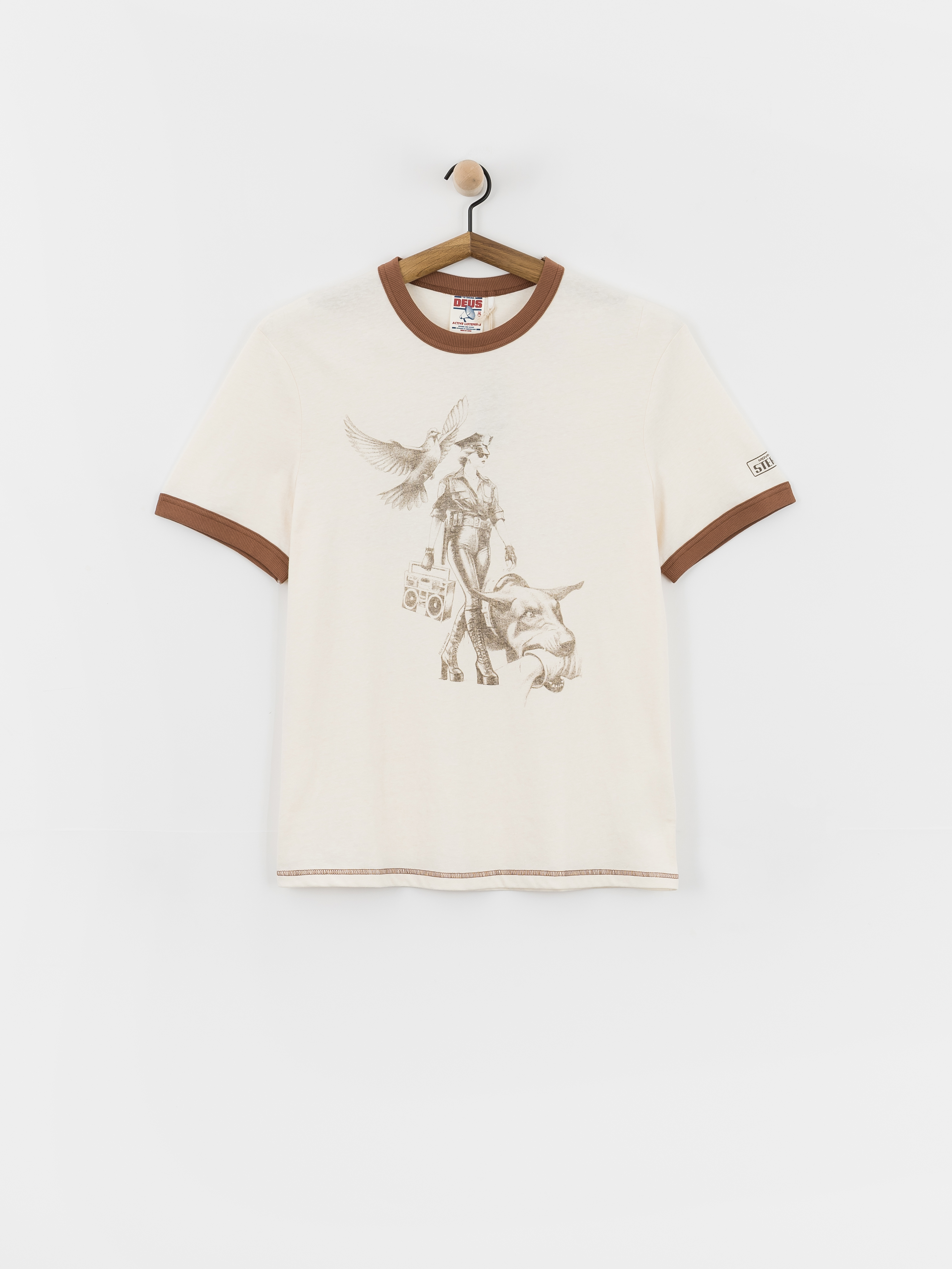 Deus Ex Machina Beat Down T-Shirt (dirty white)