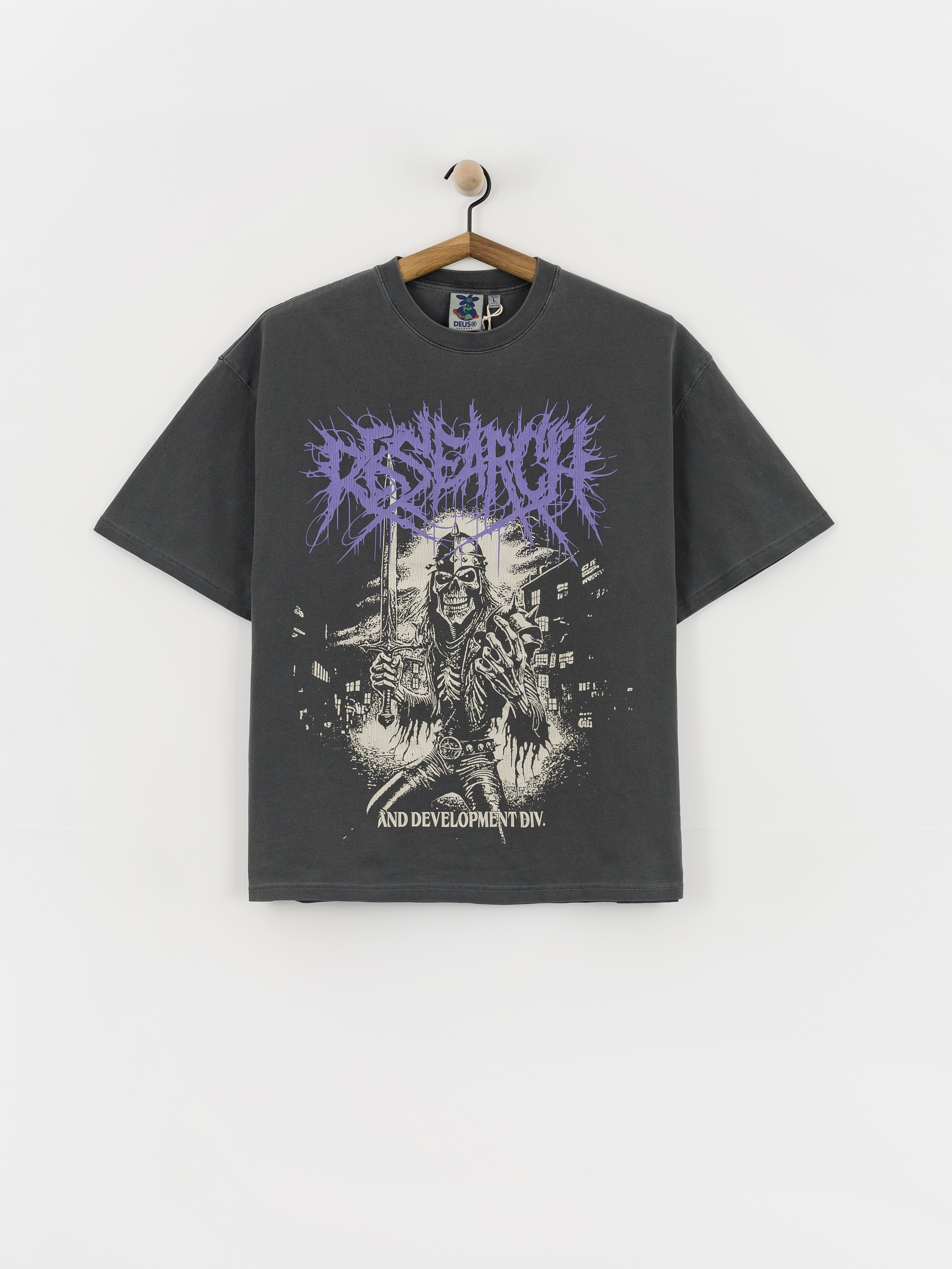 Deus Ex Machina Metal Fabricator T-Shirt (anthracite)