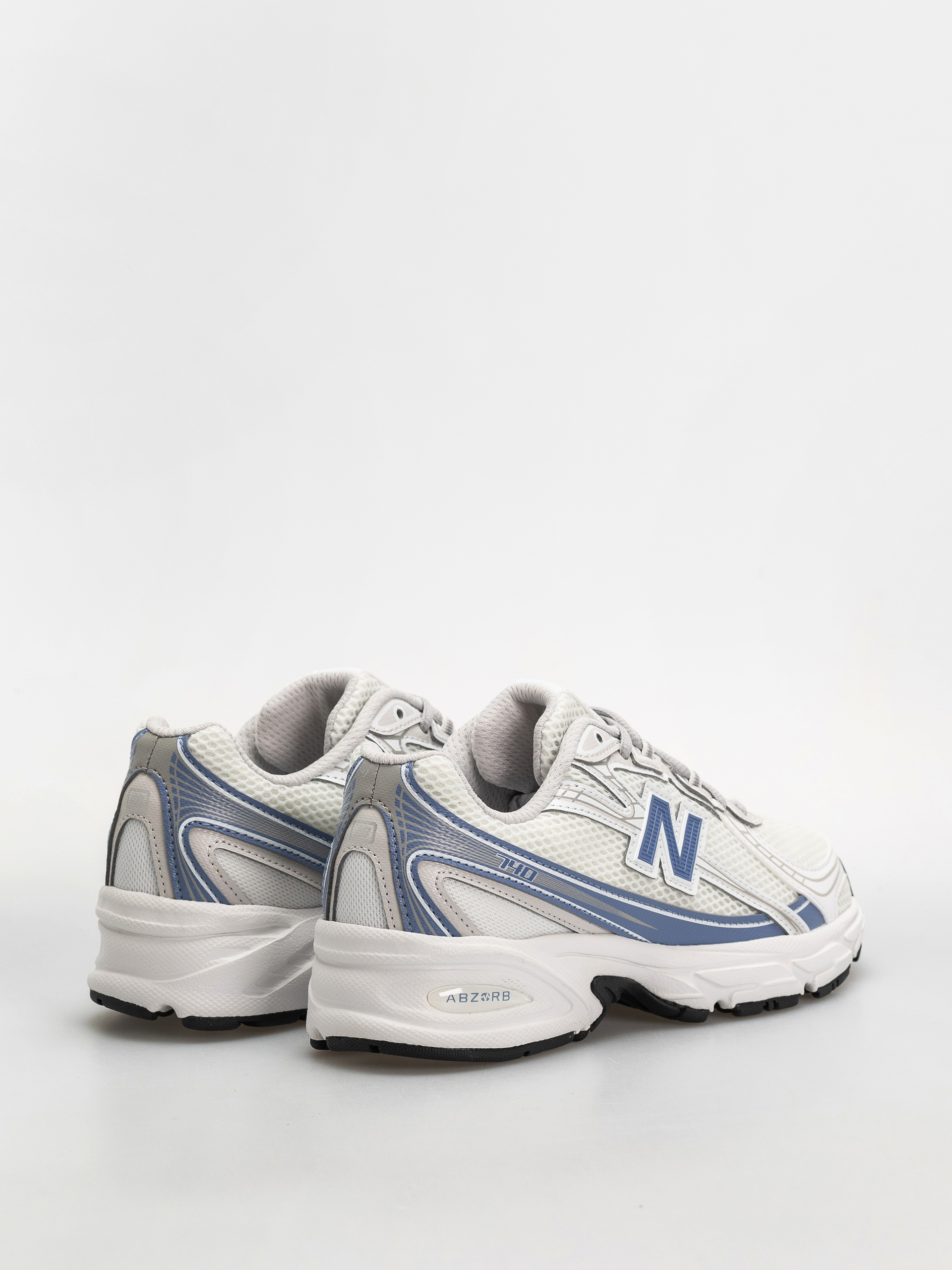New Balance 740 JR Shoes (103 white/fairweather blue)