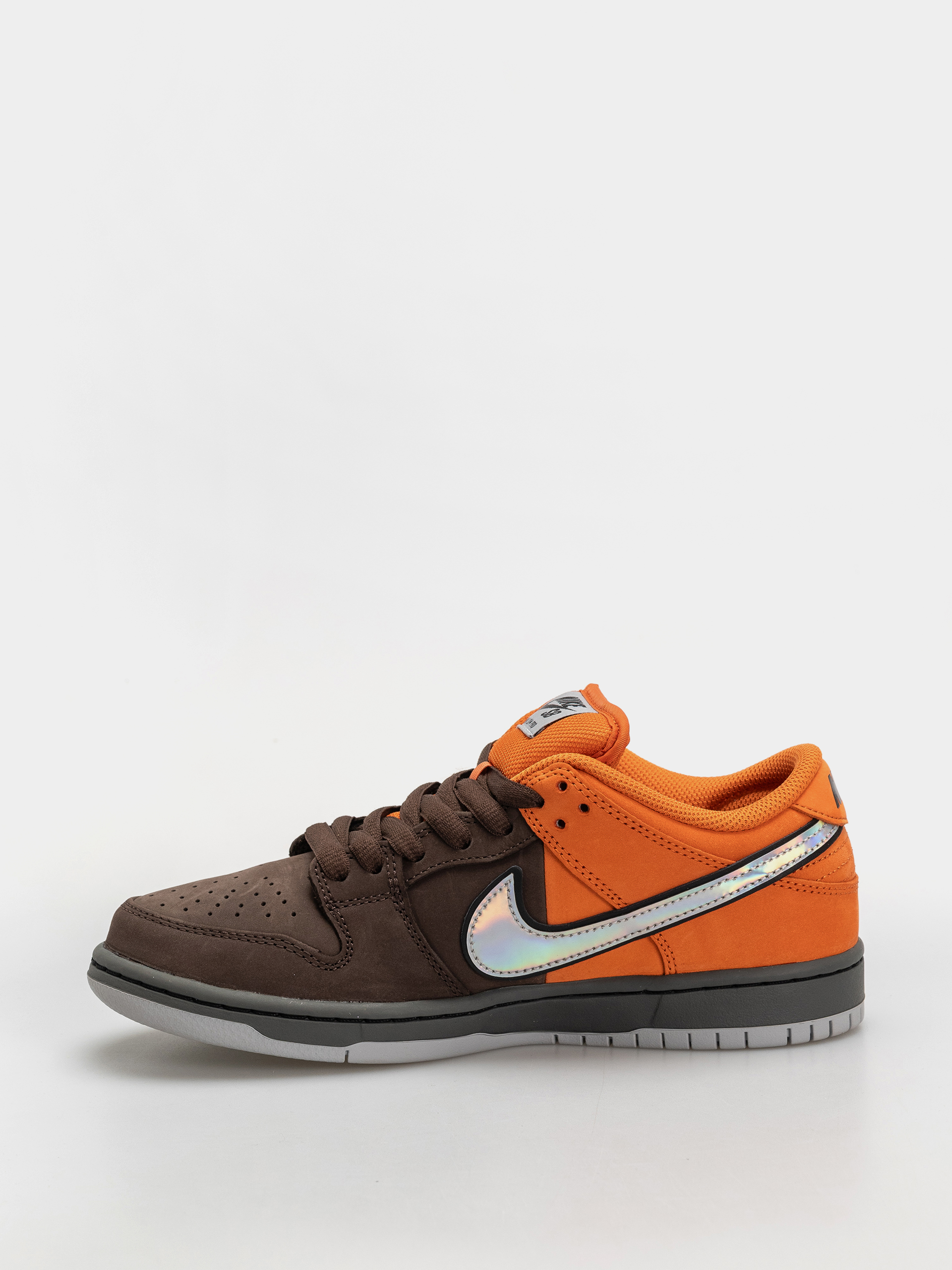 Nike SB Dunk Low Pro Shoes (safety orange/wolf grey baroque brown)