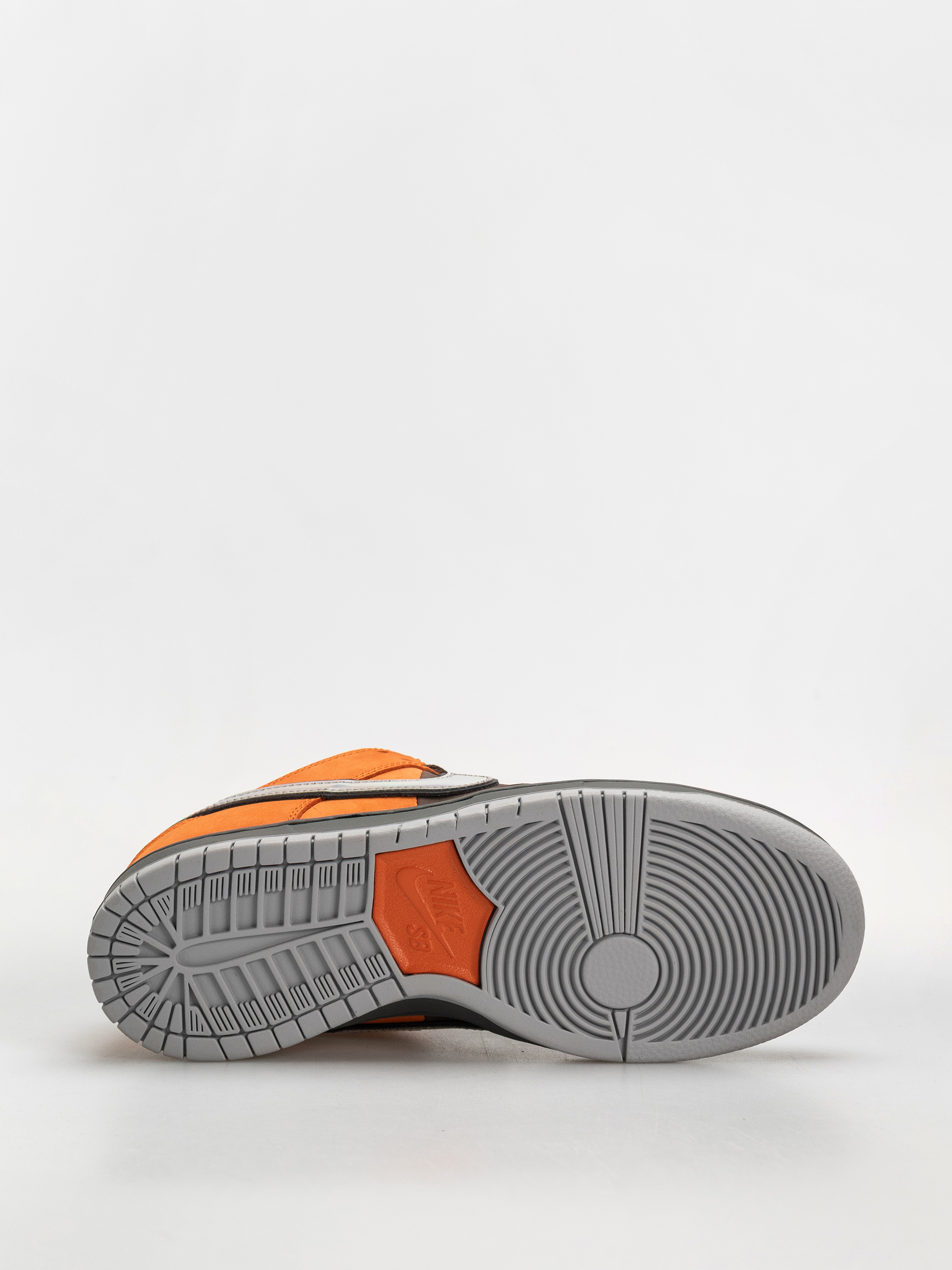 Nike SB Dunk Low Pro Schuhe (safety orange/wolf grey baroque brown)