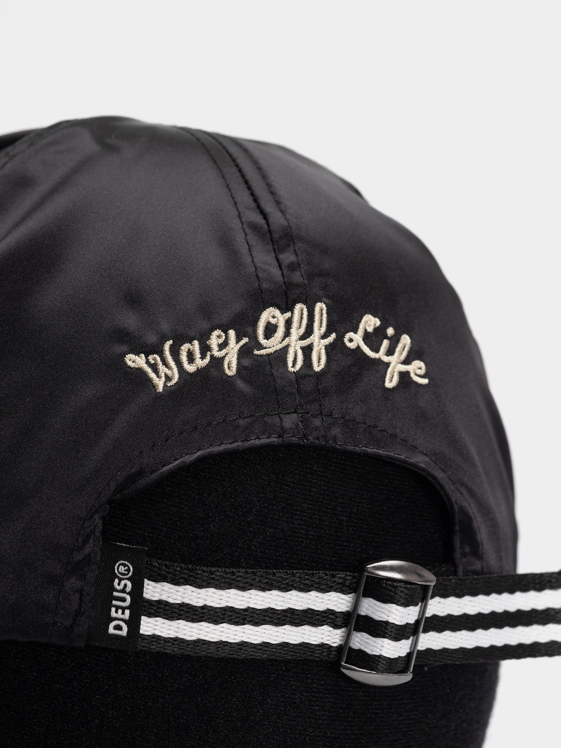 Deus Ex Machina Suka Satin Ball Cap (black)