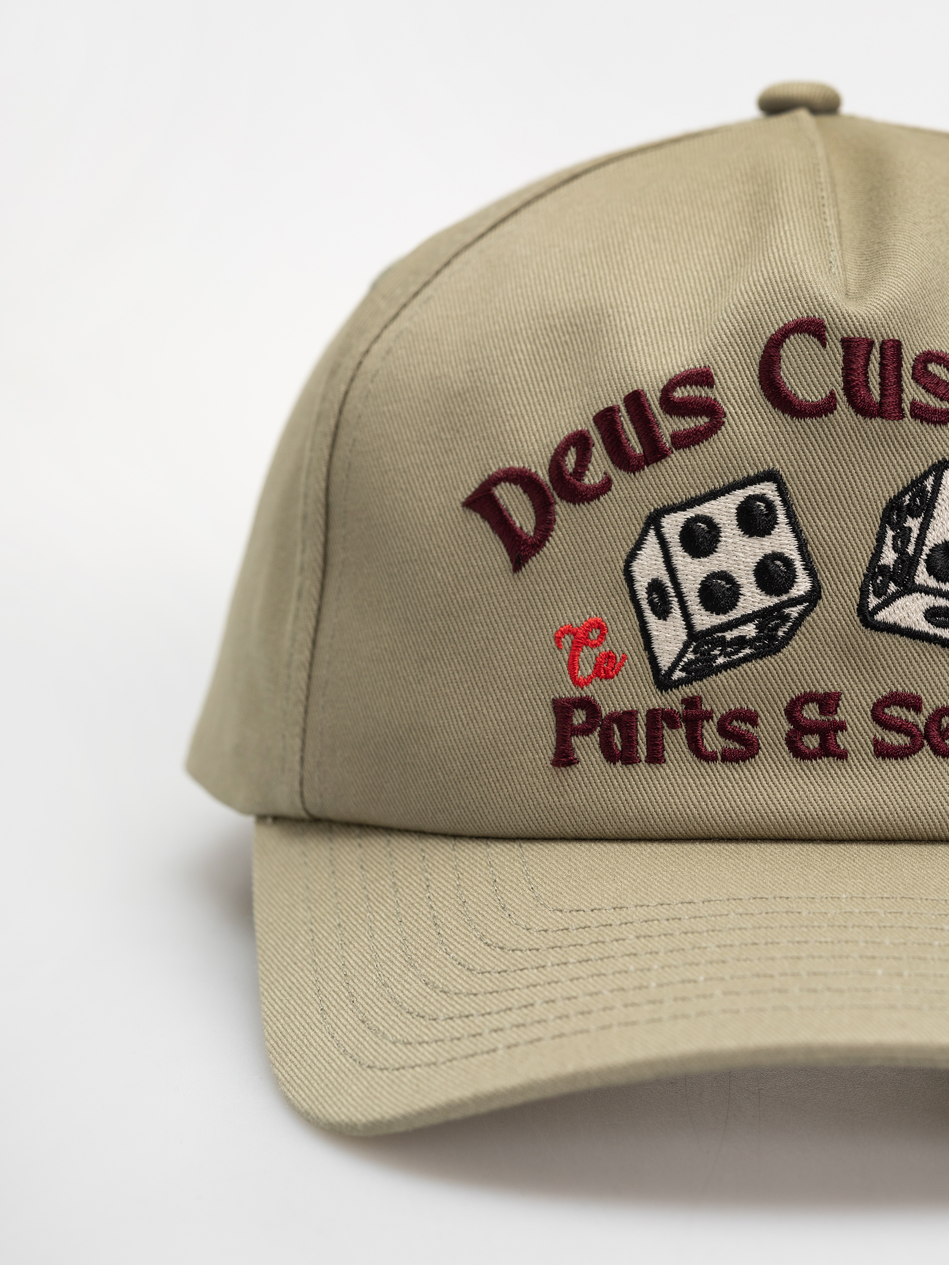 Deus Ex Machina Knucklebones Cap (olive green)