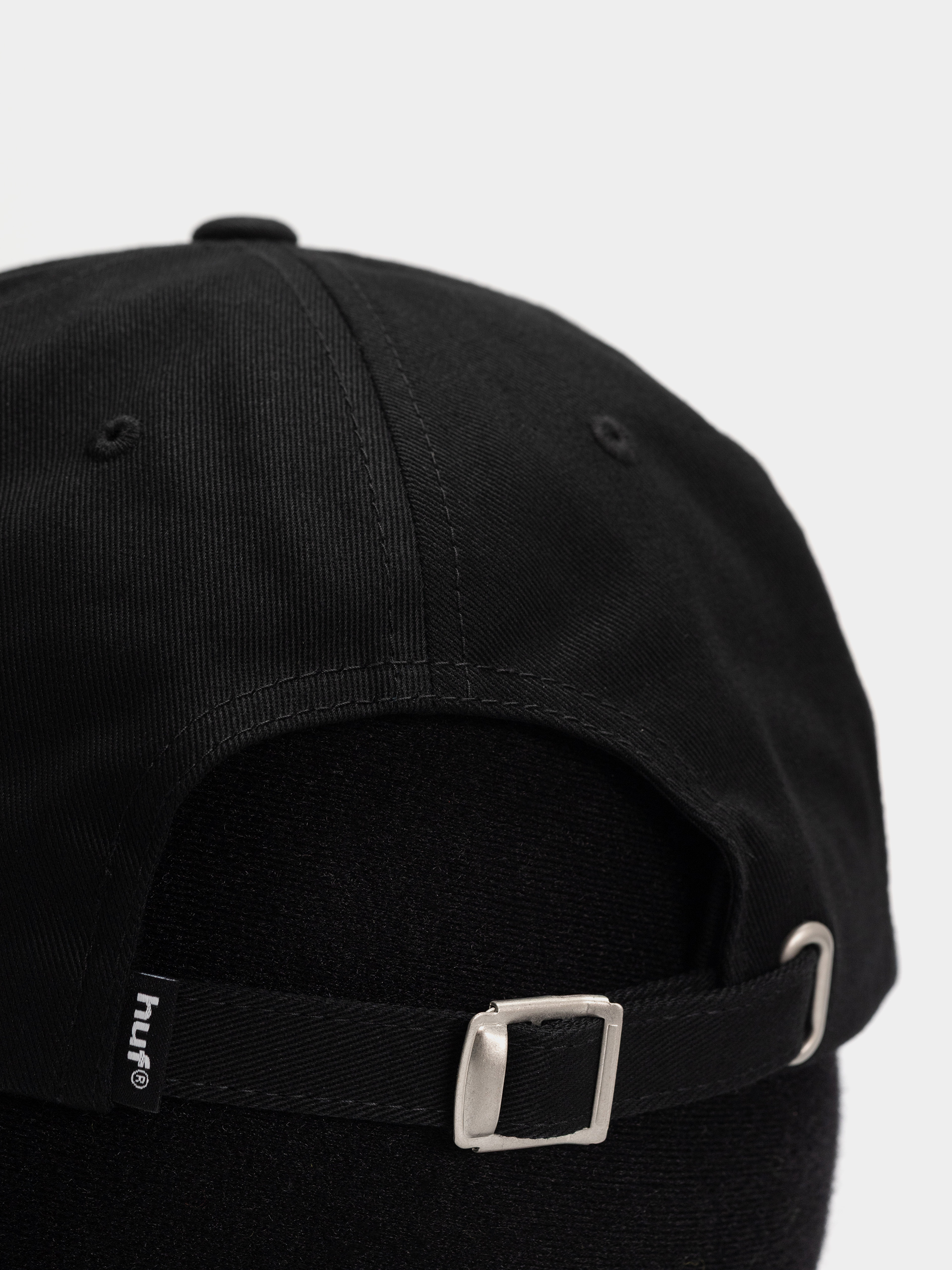 HUF 89 Embroidered Cap (black/white)