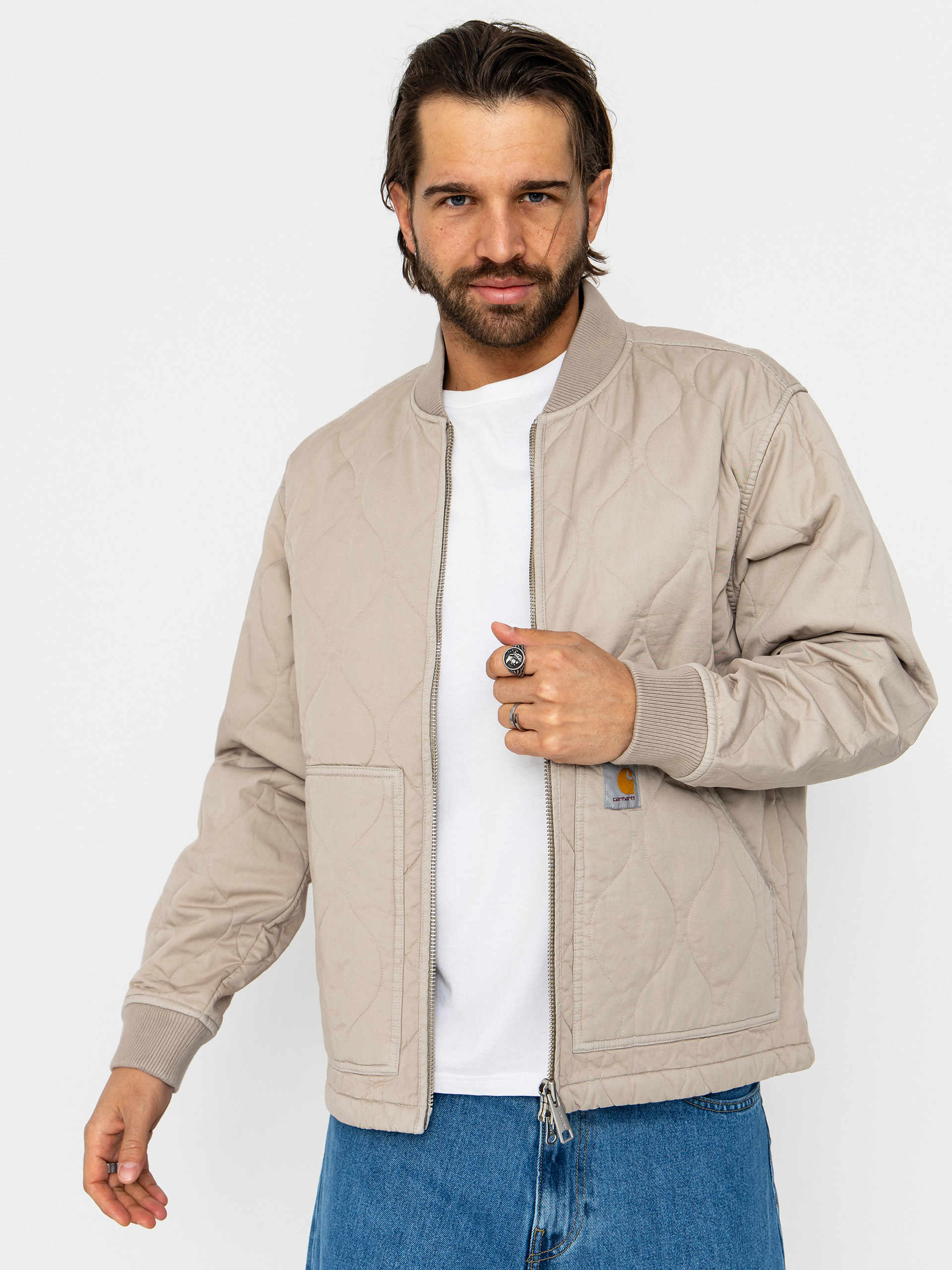 Carhartt WIP Jacket Kylan - beige (puddle)
