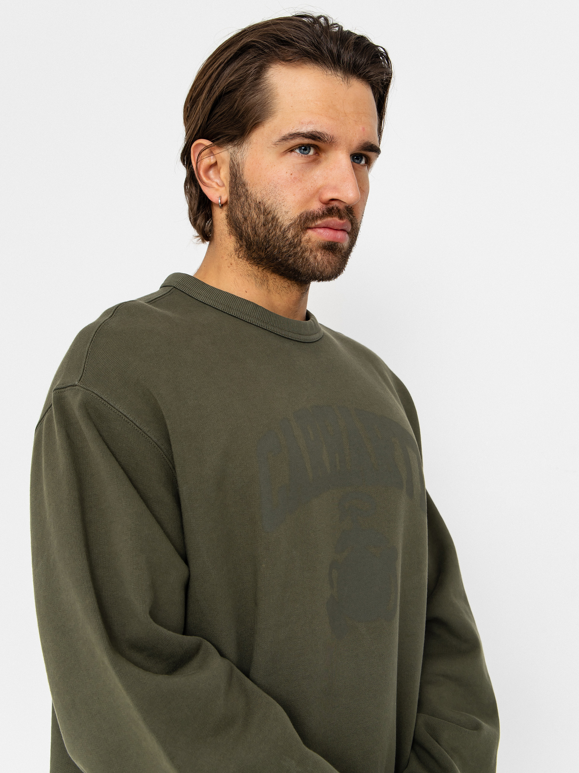 Carhartt WIP Sweatshirt Faded Pond Corps (cypress)